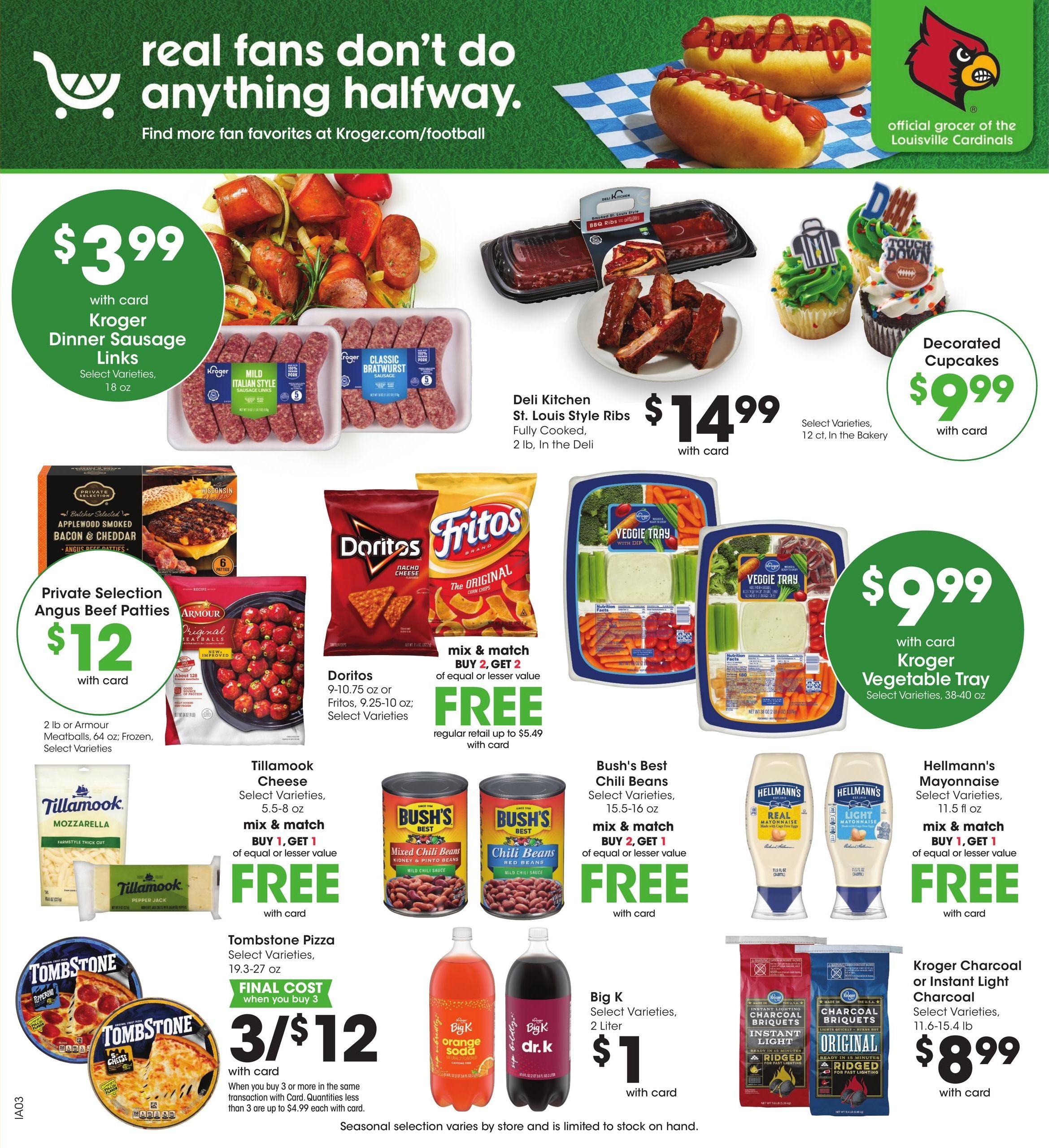 Kroger (Louisville Area, KY) Weekly Ad October 7 - 13, 2026