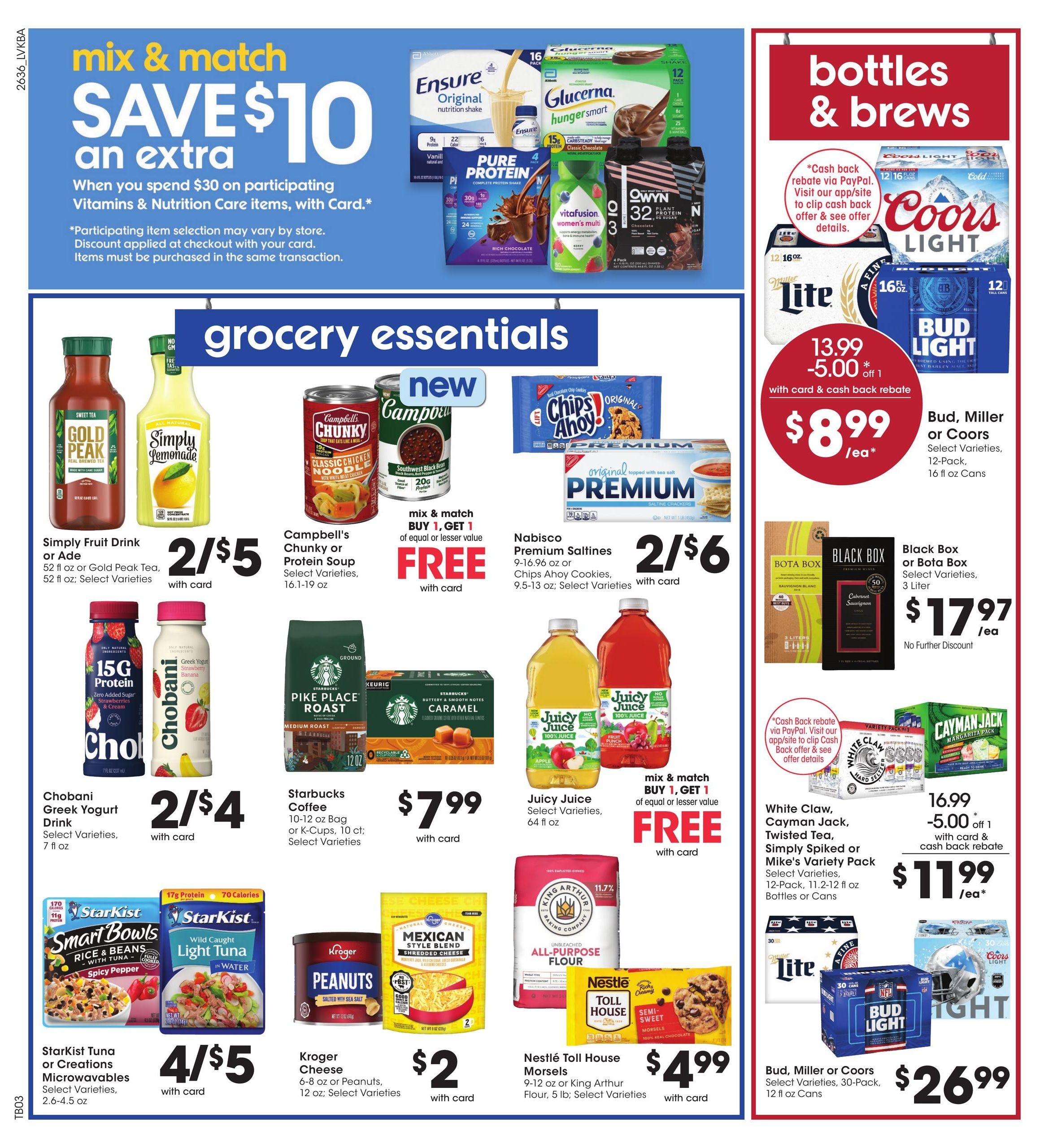 Kroger (Louisville Area, KY) Weekly Ad October 7 - 13, 2026