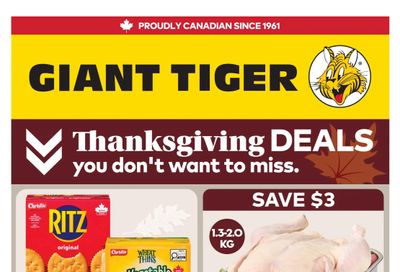 Giant Tiger (ON) Flyer October 7 to 13