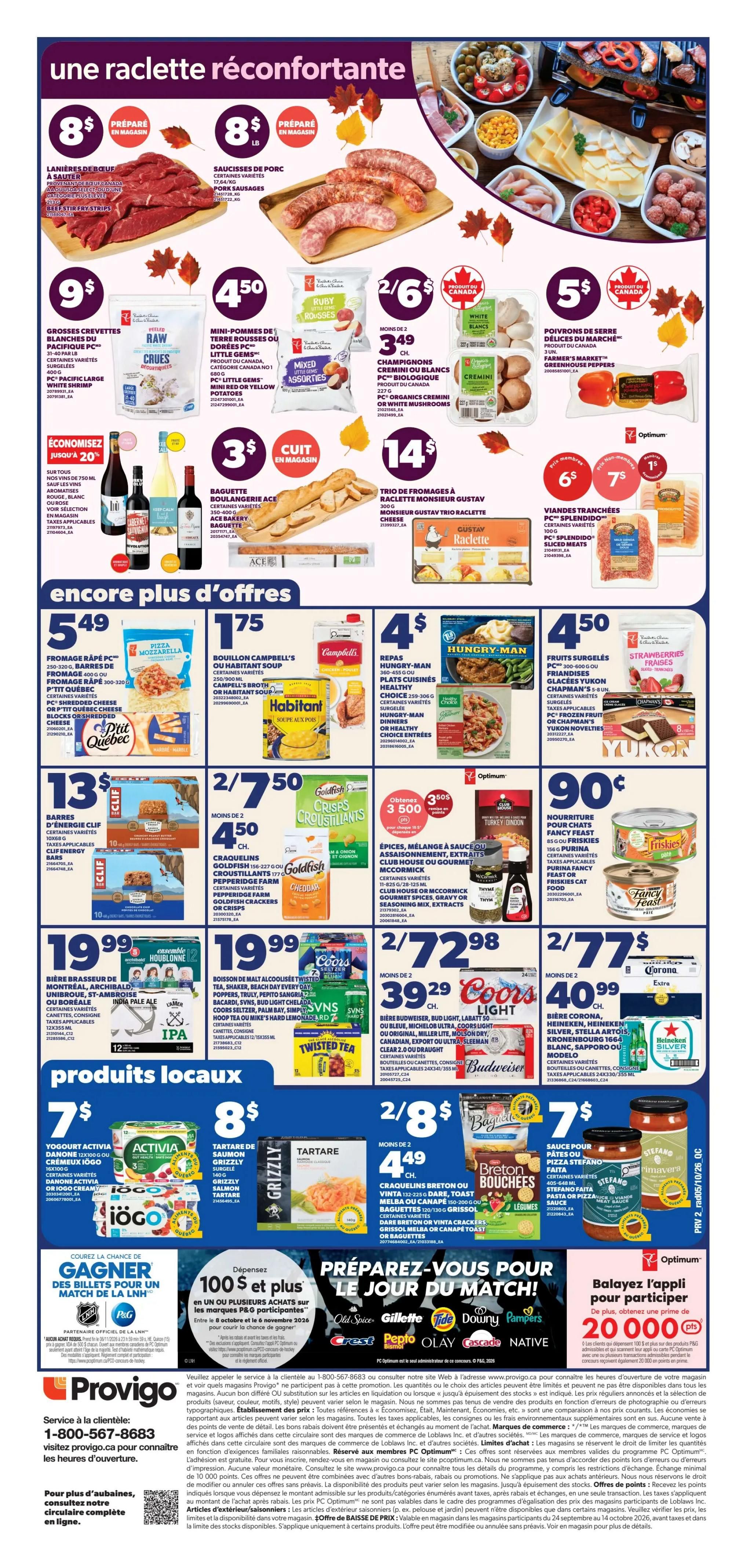 Provigo Flyer October 8 to 14