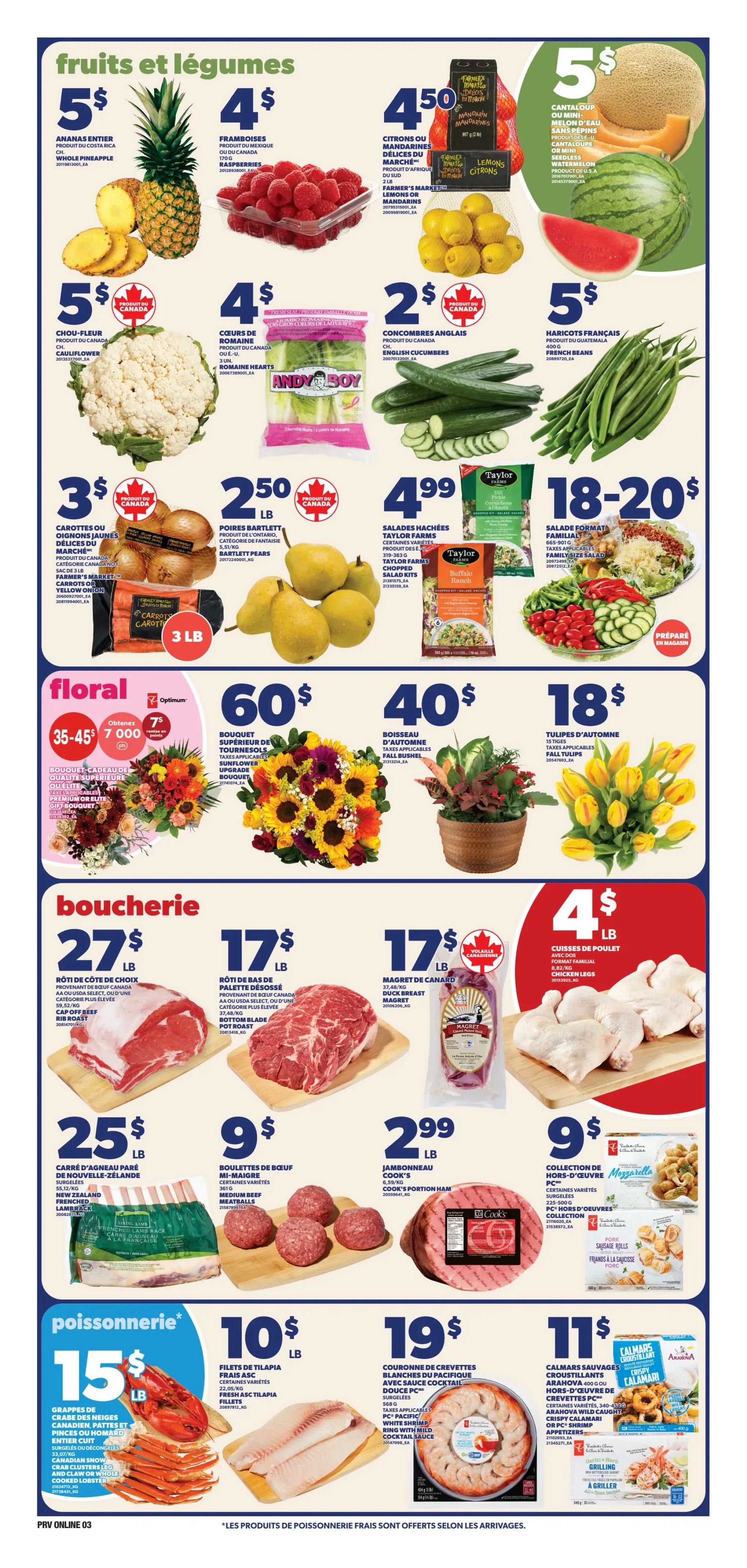 Provigo Flyer October 8 to 14