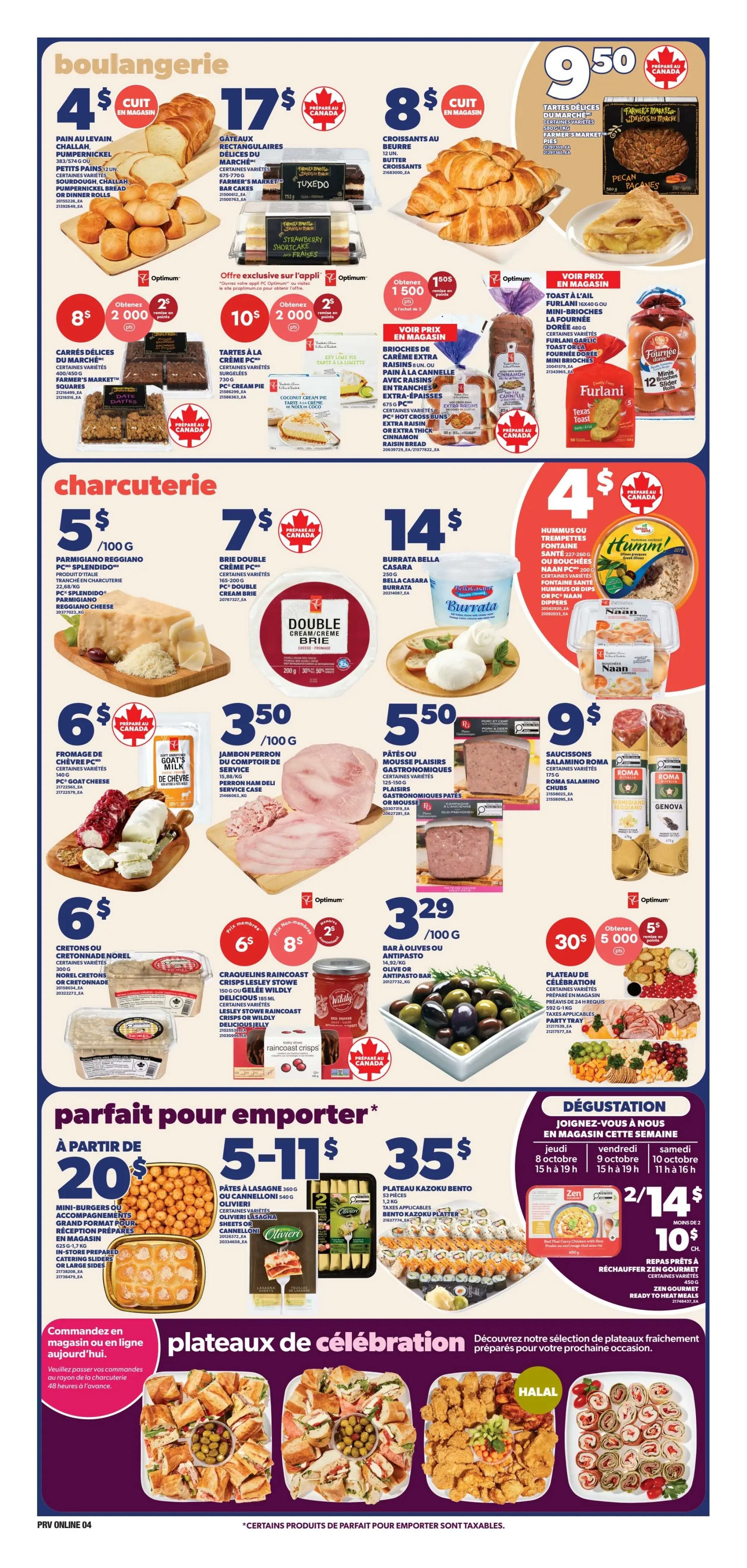 Provigo Flyer October 8 to 14