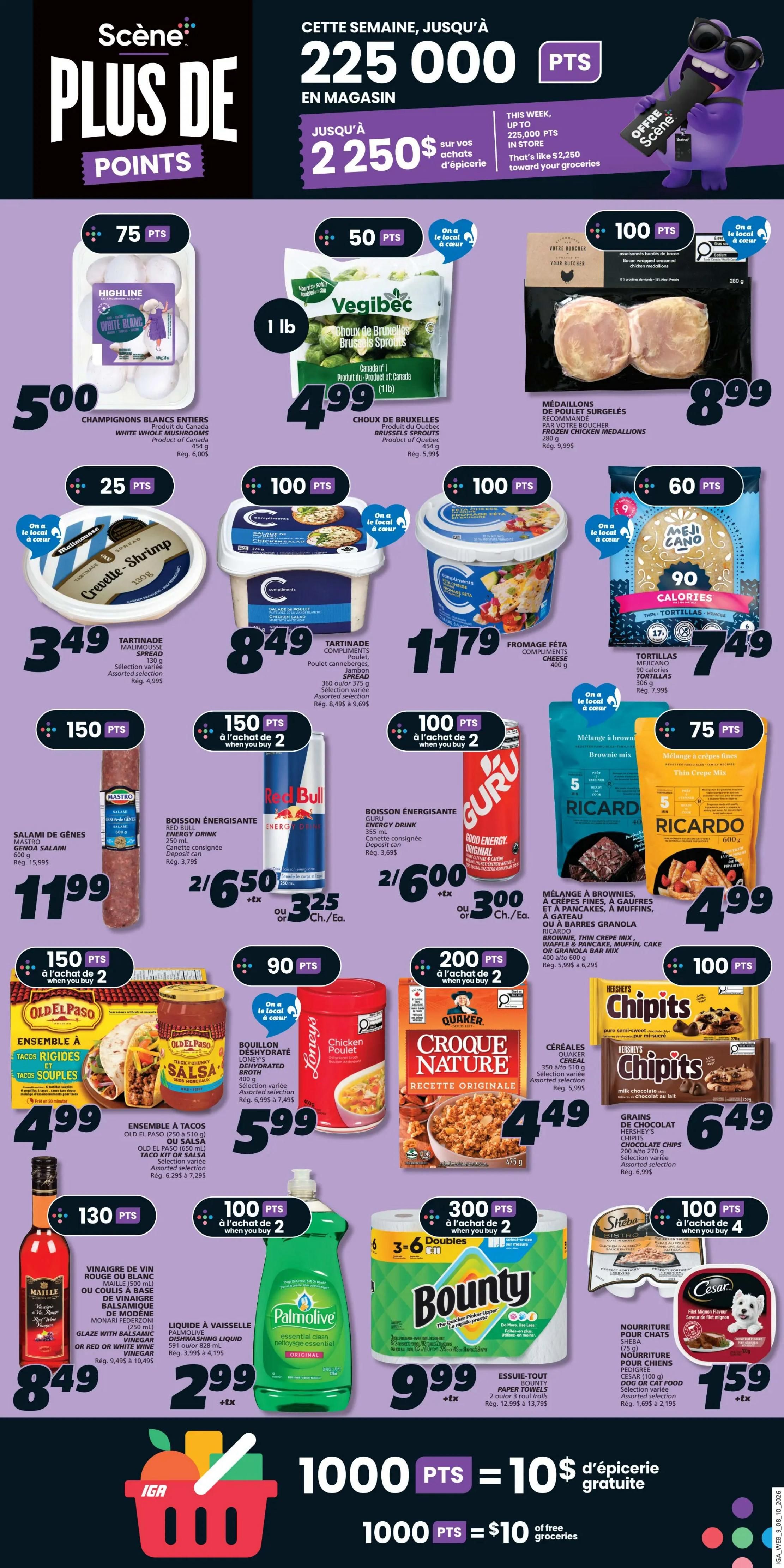 IGA (QC) Flyer October 8 to 14