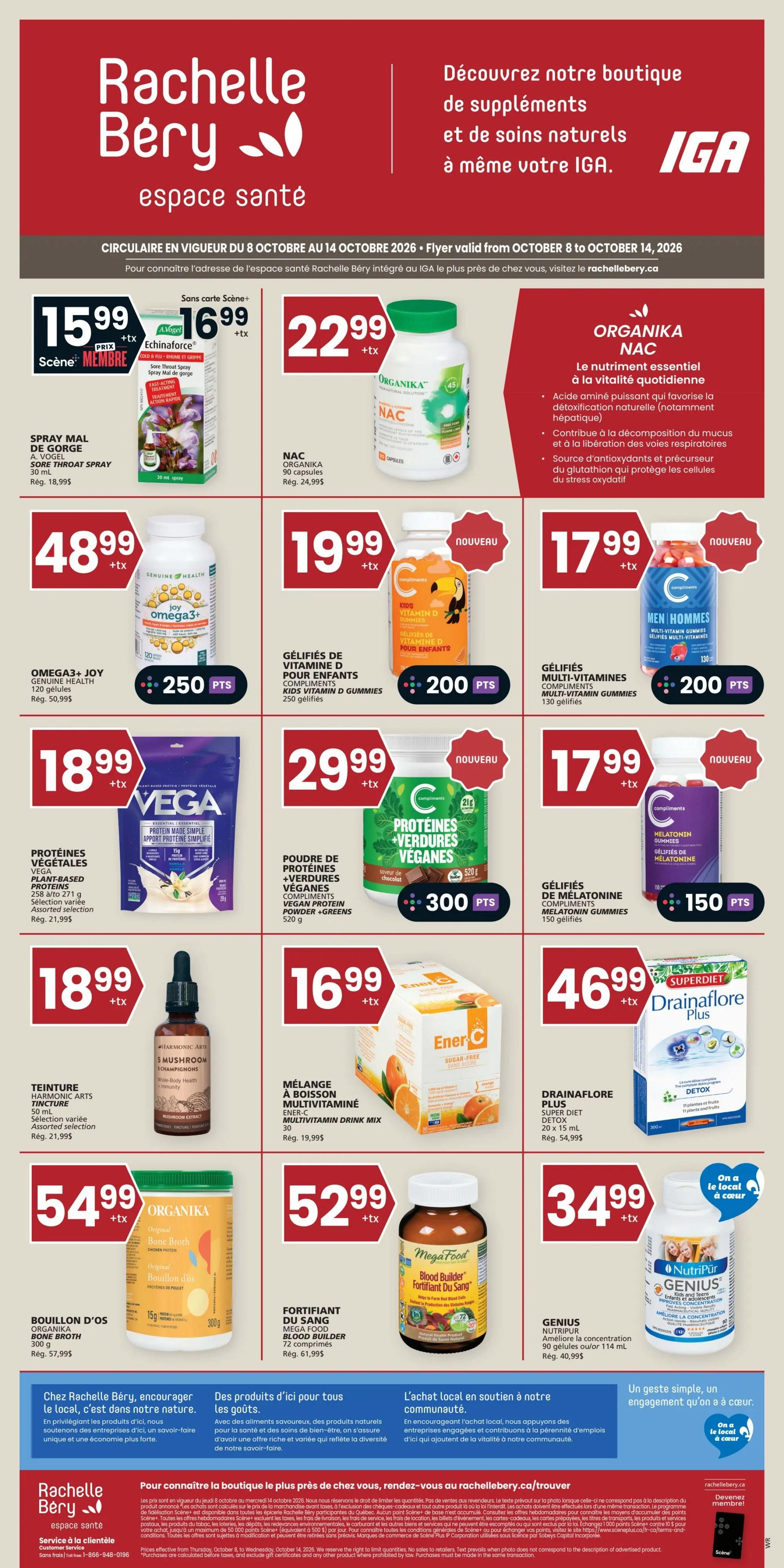 IGA (QC) Flyer October 8 to 14