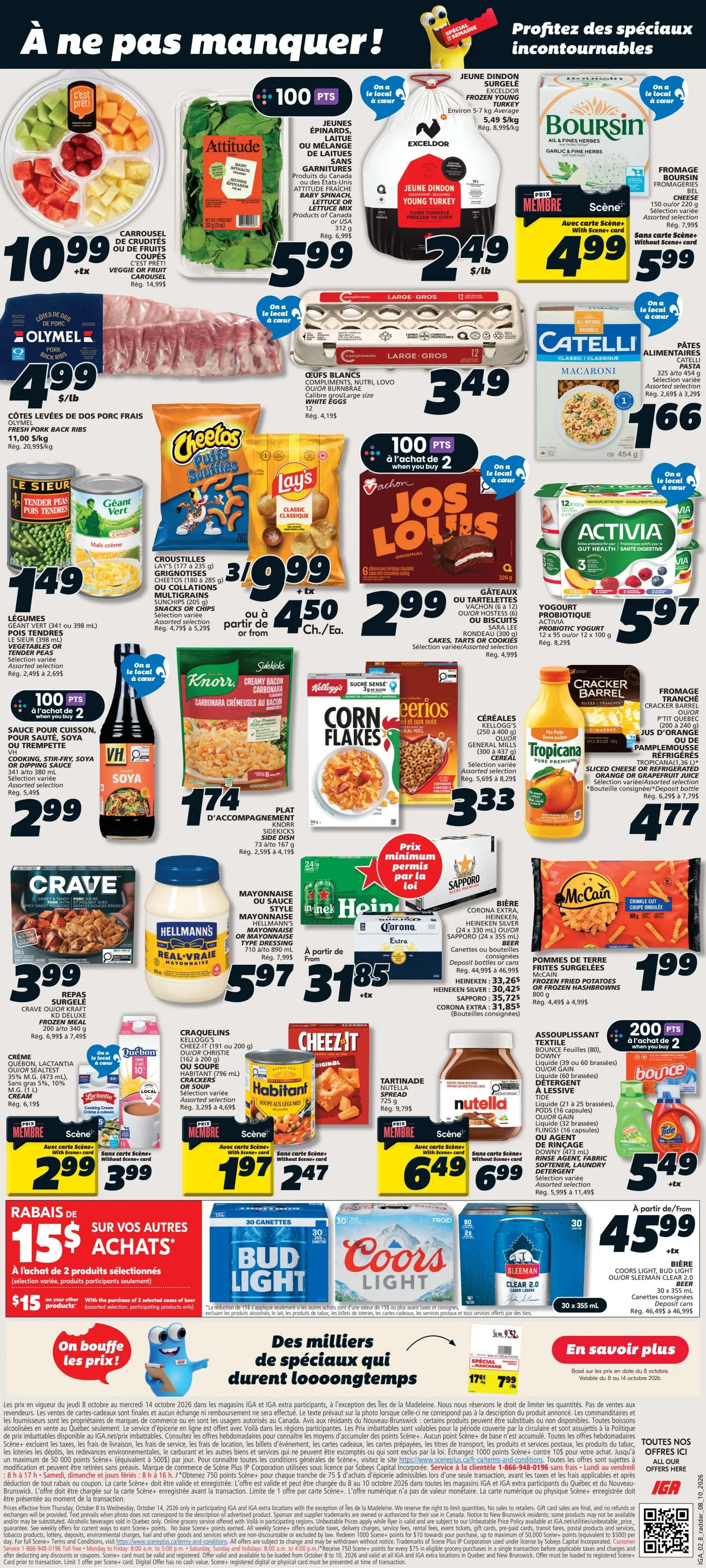 IGA (QC) Flyer October 8 to 14