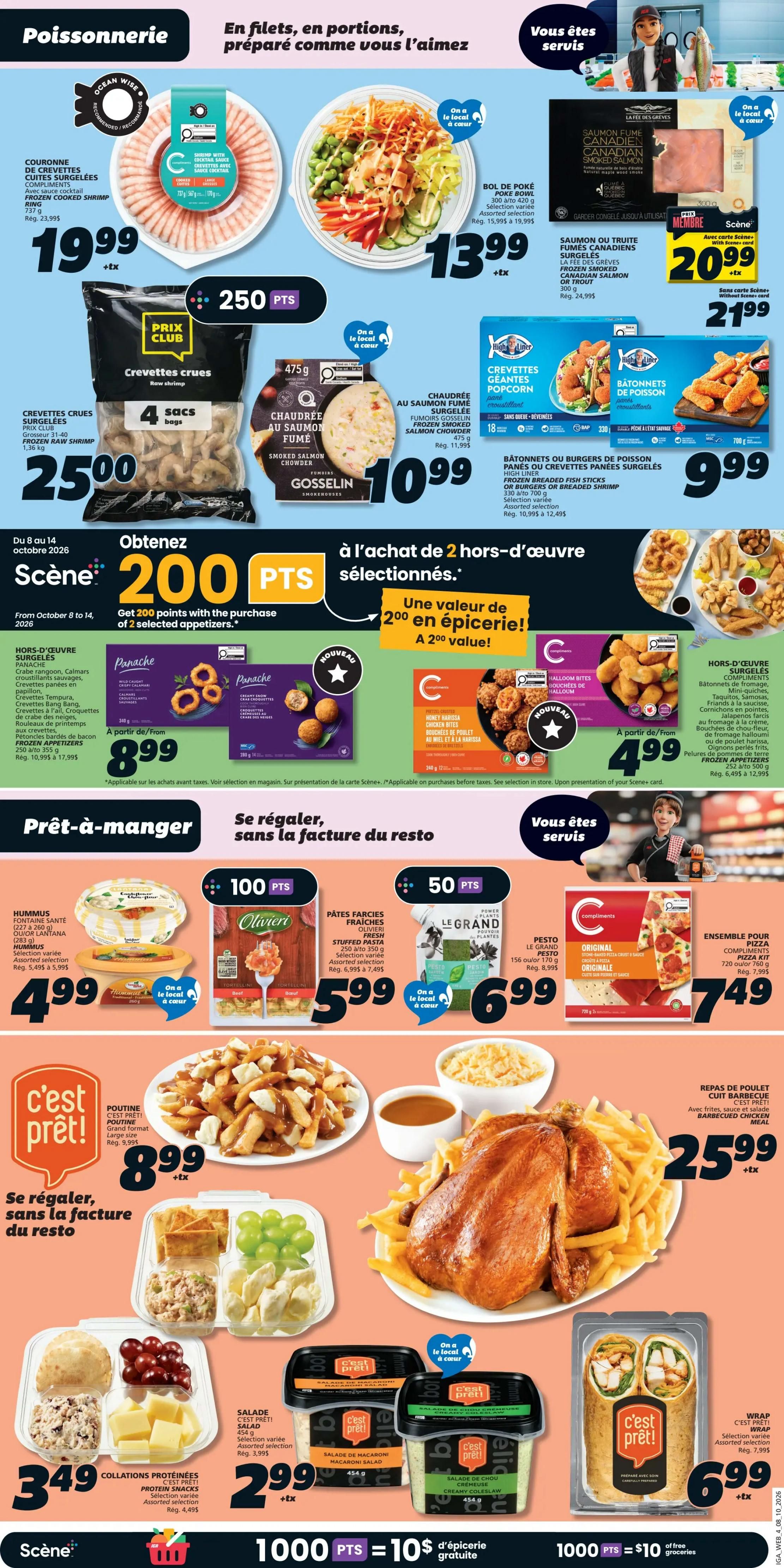 IGA (QC) Flyer October 8 to 14