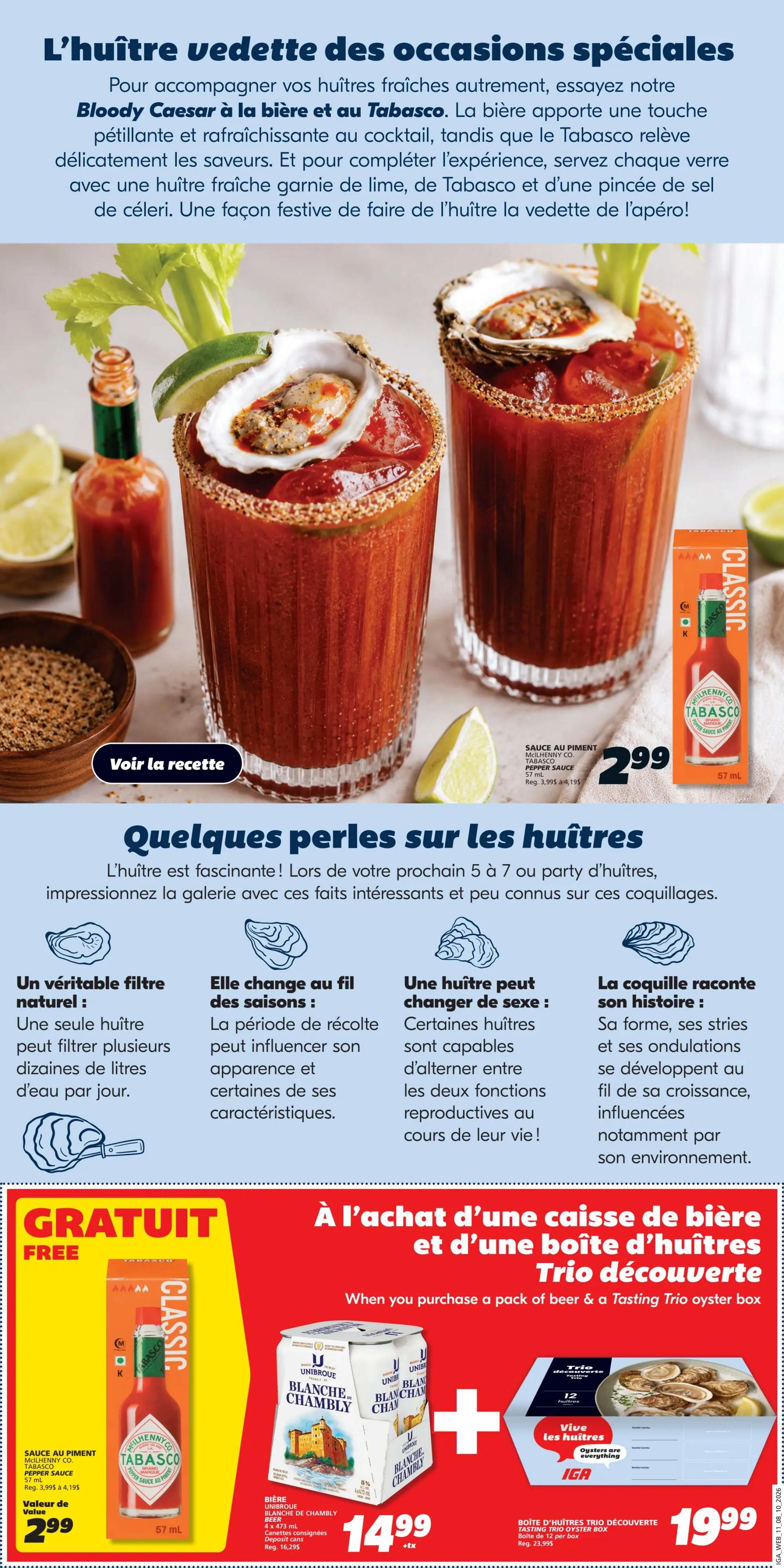 IGA (QC) Flyer October 8 to 14