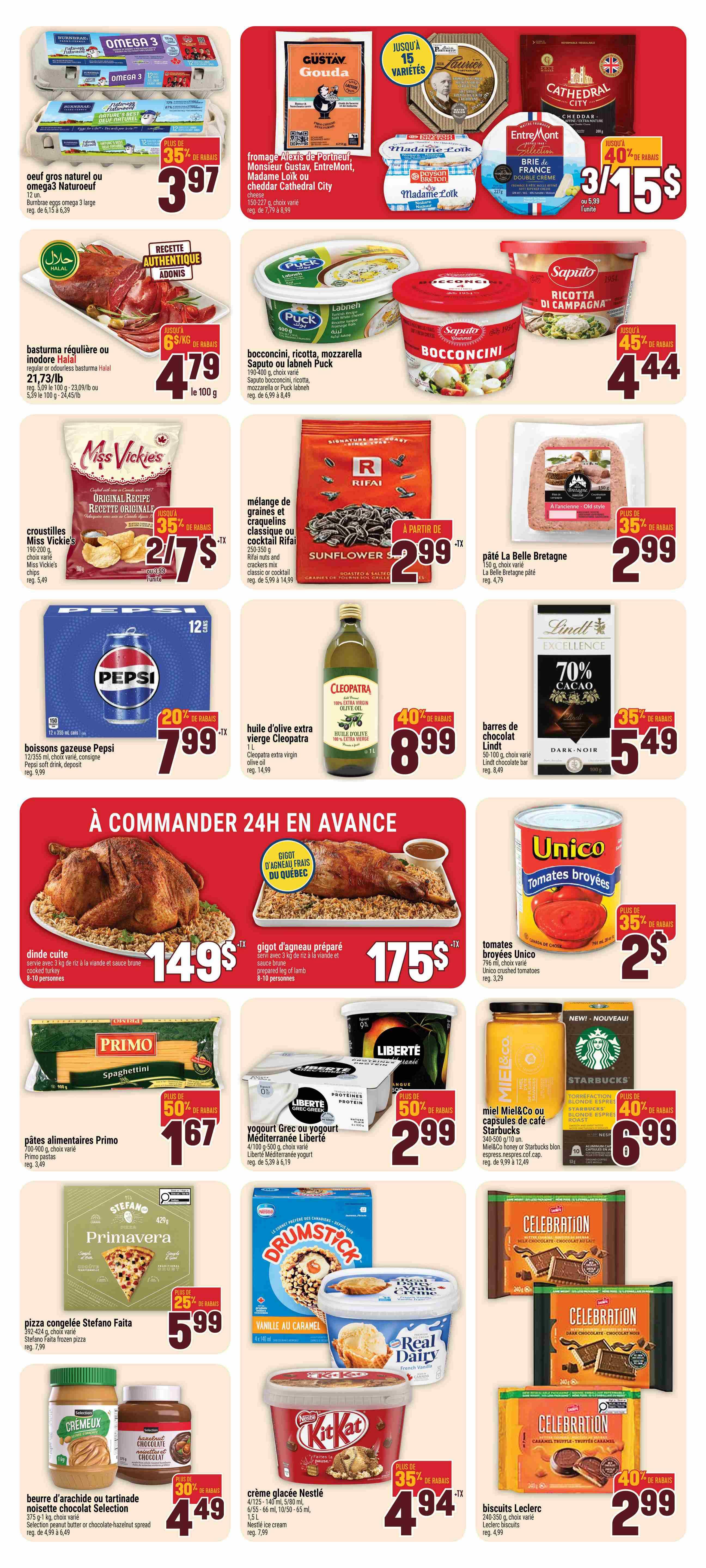 Adonis (QC) Flyer October 8 to 14