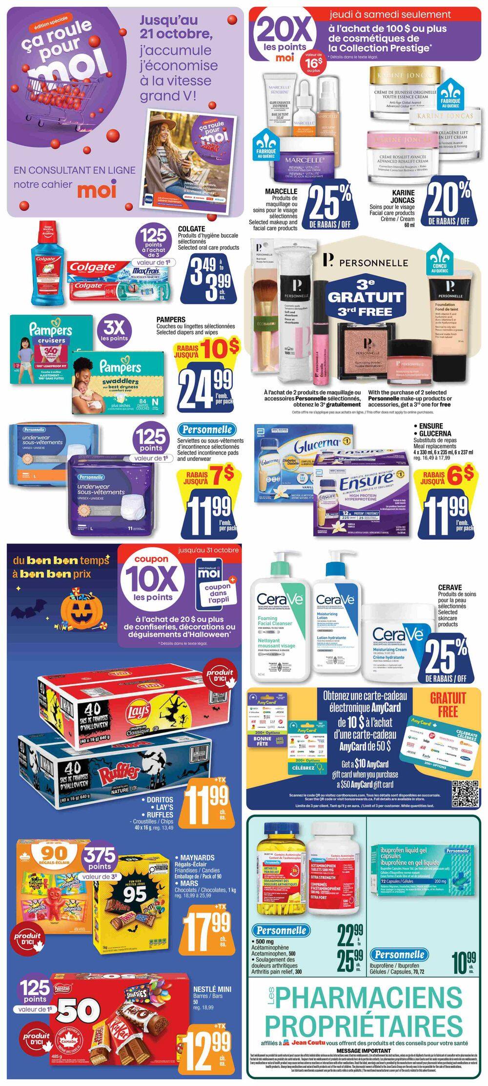 Jean Coutu Flyer October 8 to 14