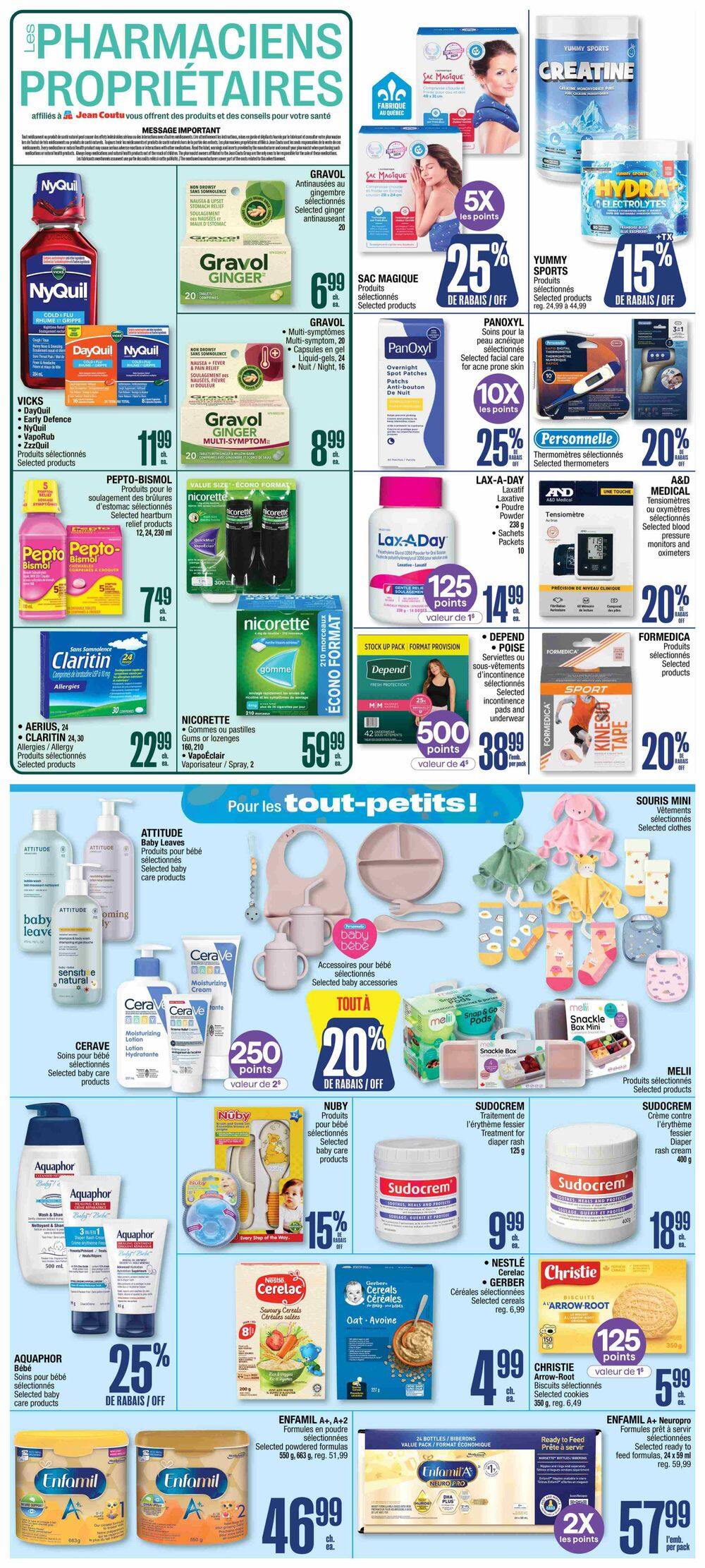 Jean Coutu Flyer October 8 to 14