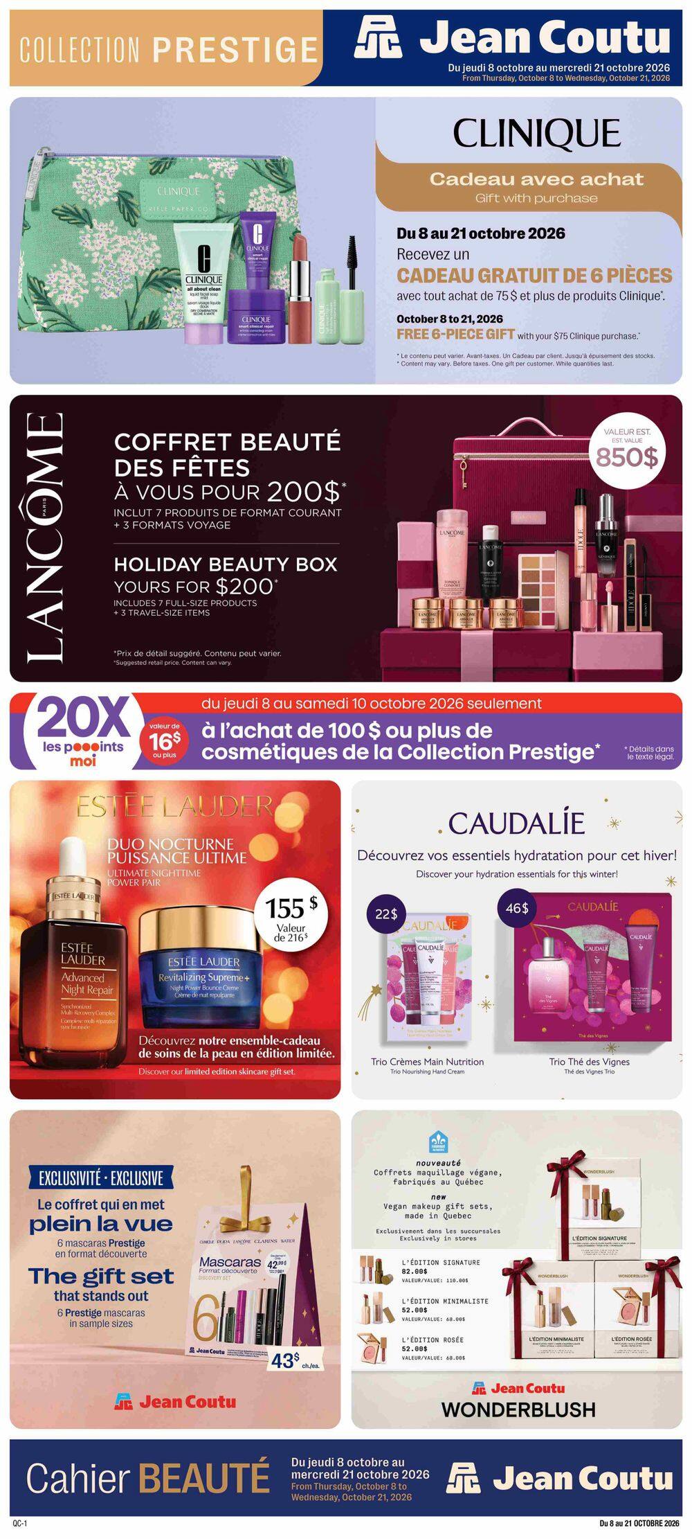 Jean Coutu Flyer October 8 to 21