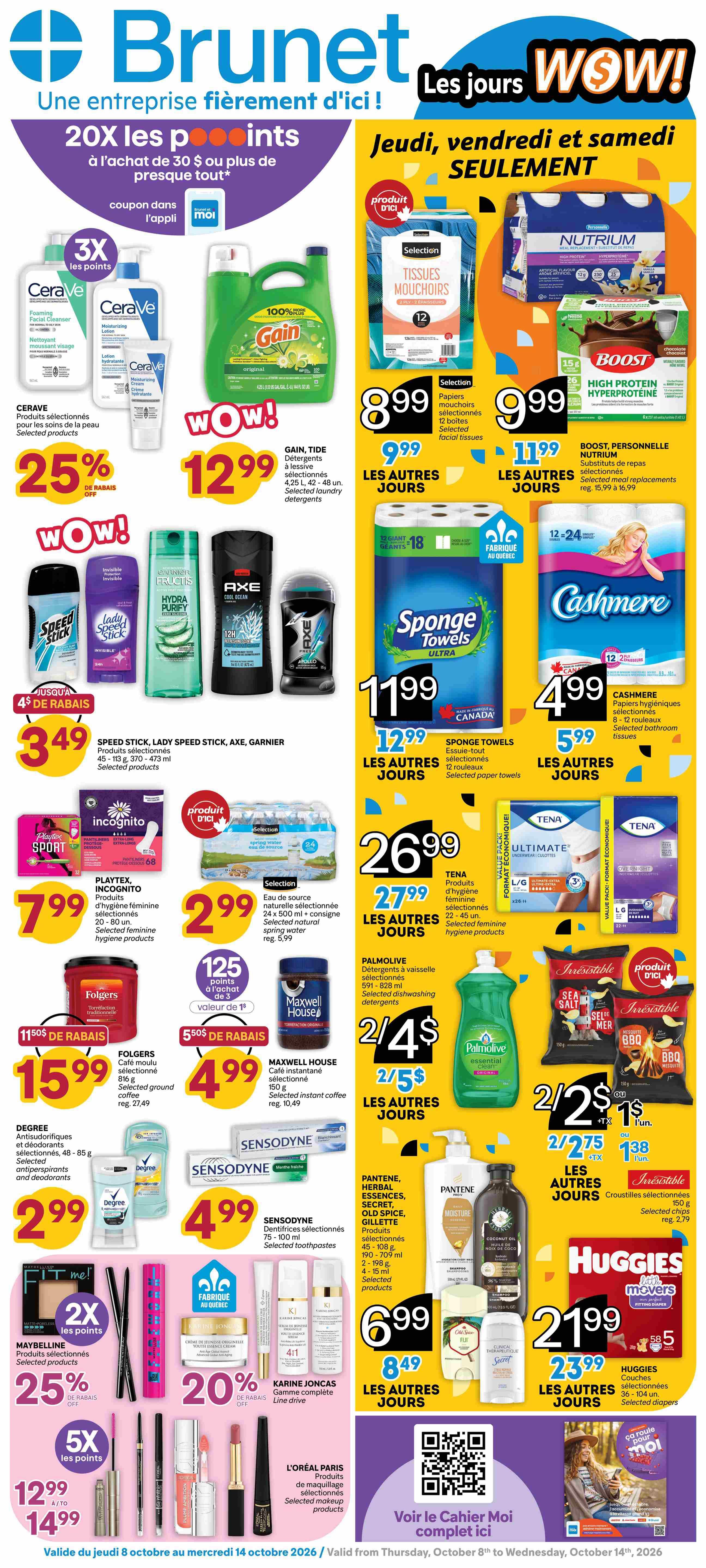 Brunet Flyer October 8 to 14