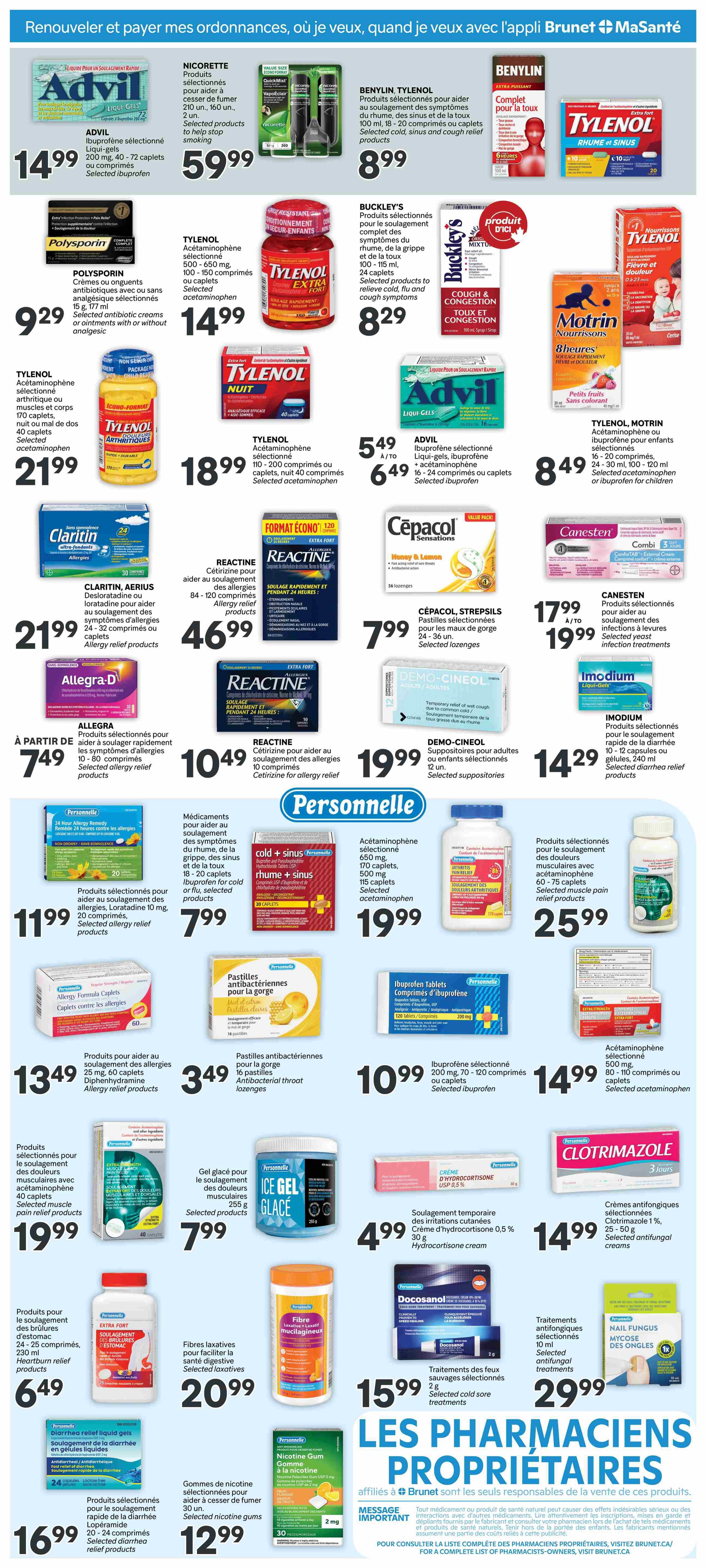 Brunet Flyer October 8 to 14