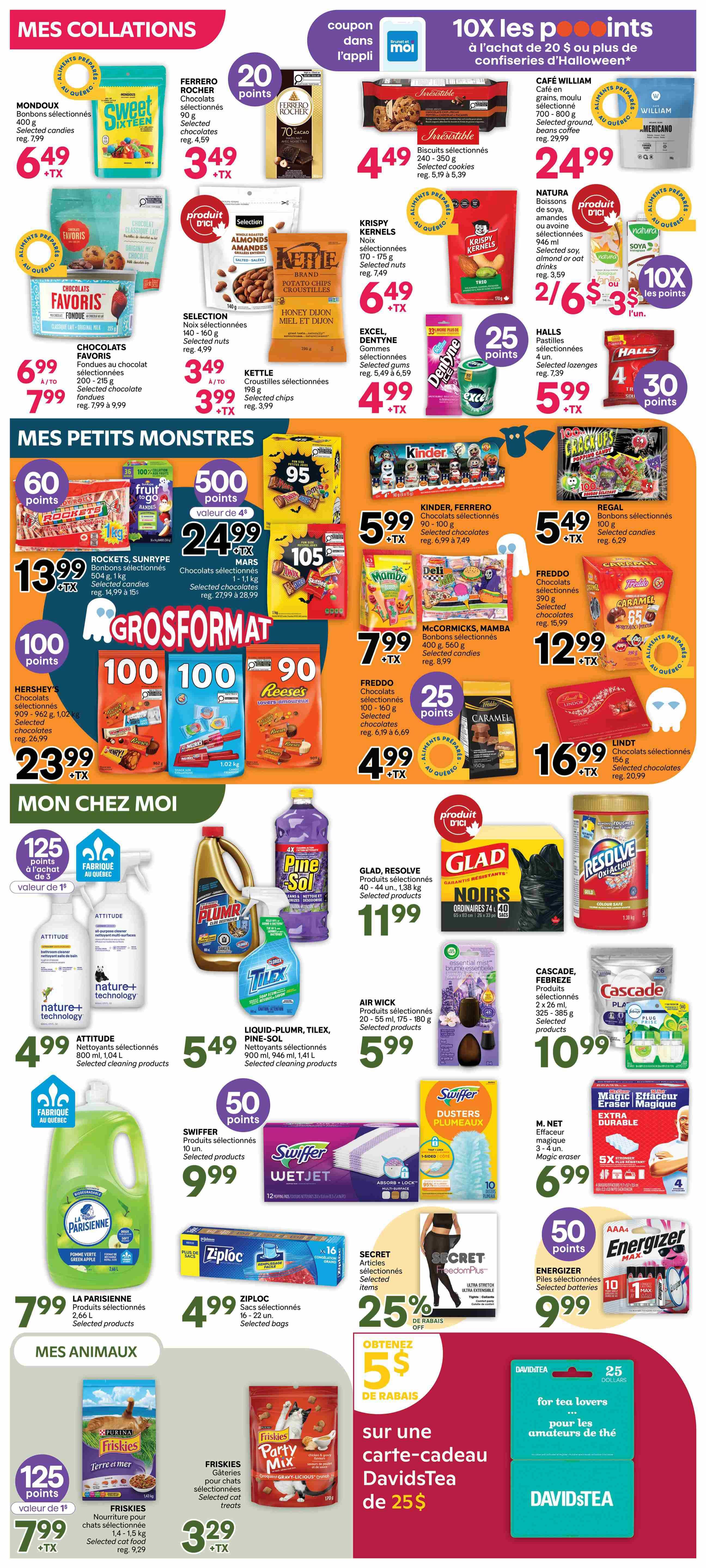 Brunet Flyer October 8 to 14