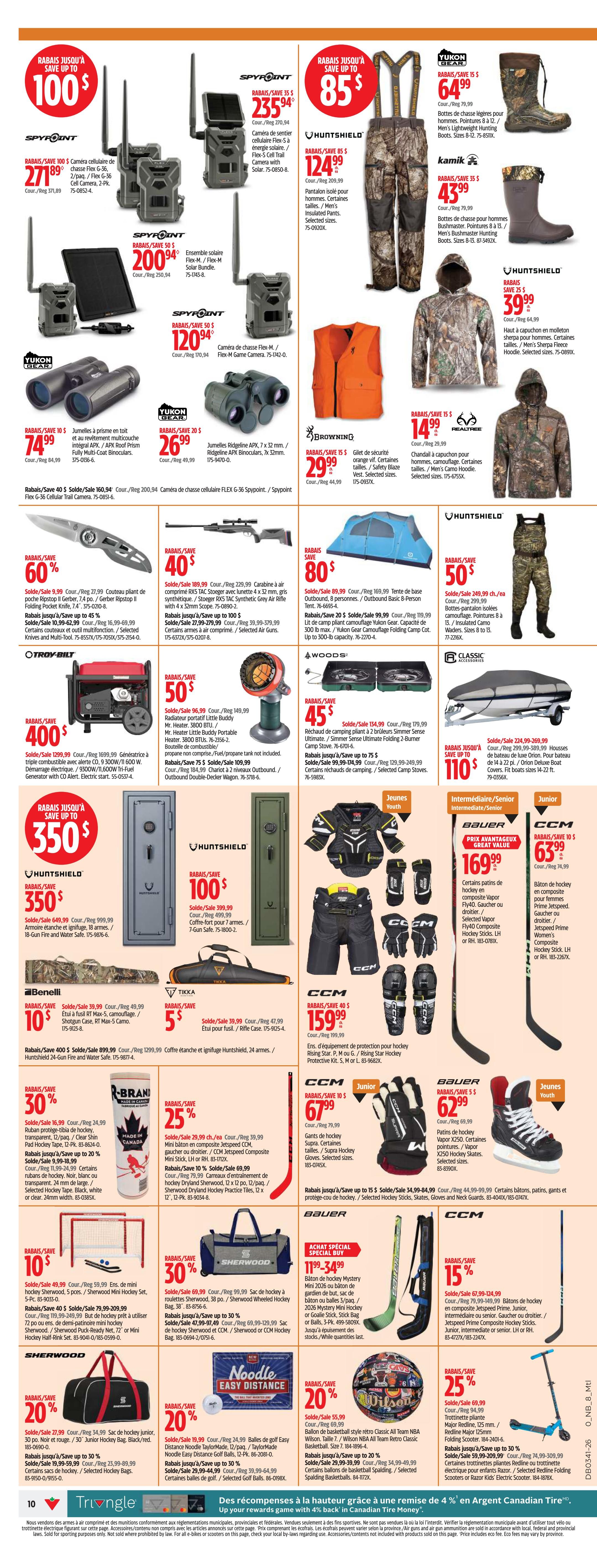 Canadian Tire (QC) Flyer October 8 to 14