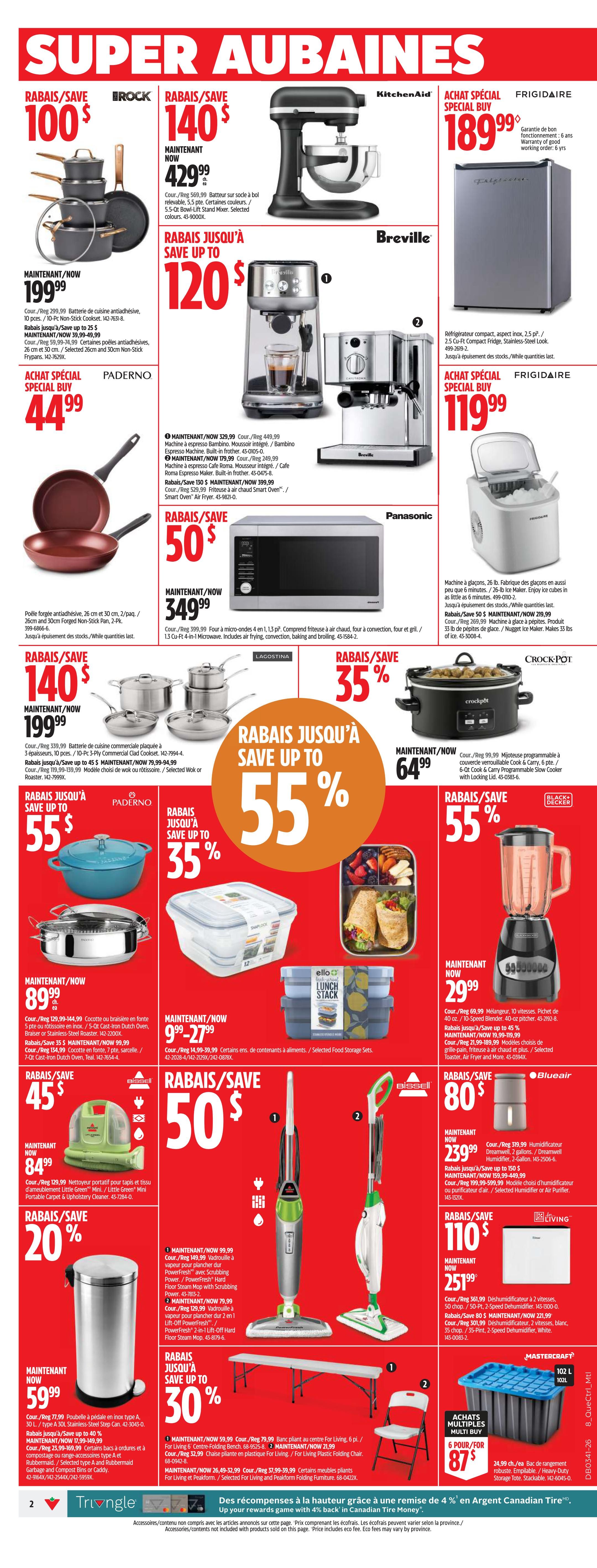 Canadian Tire (QC) Flyer October 8 to 14