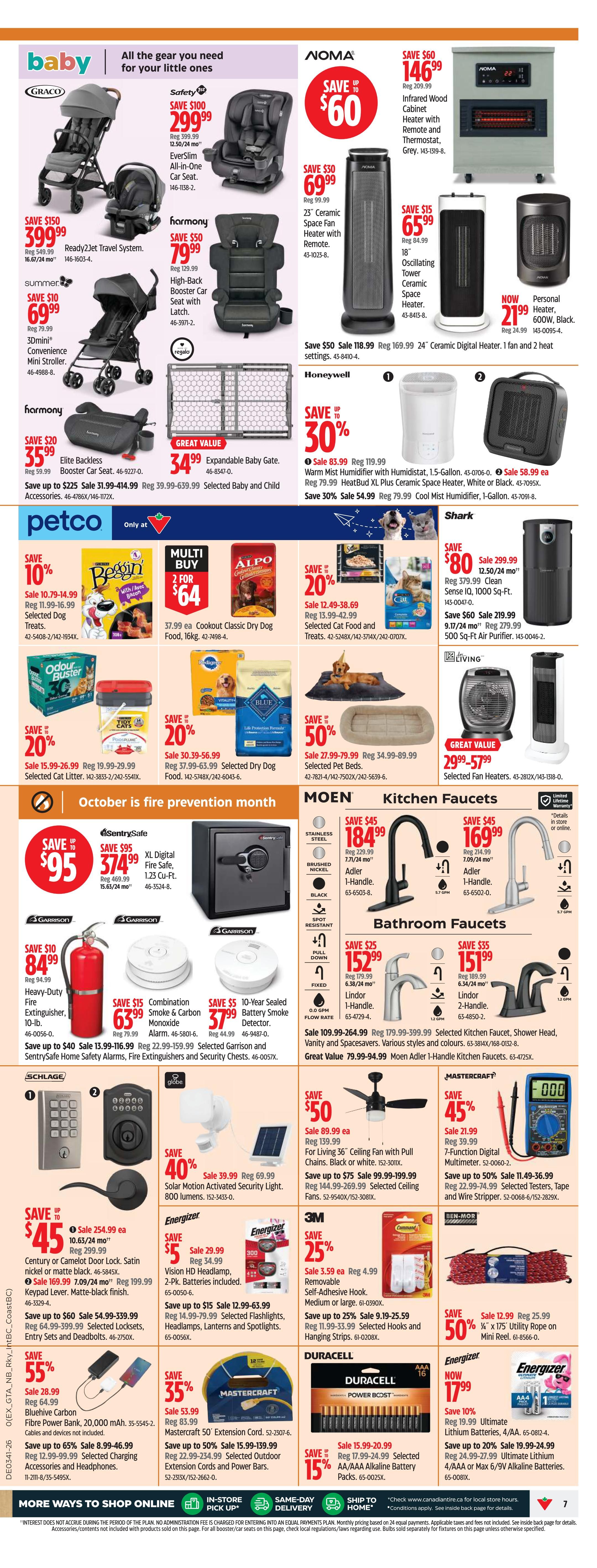 Canadian Tire (Atlantic) Flyer October 8 to 14