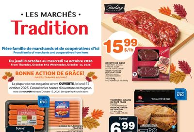 Marche Tradition (QC) Flyer October 8 to 14