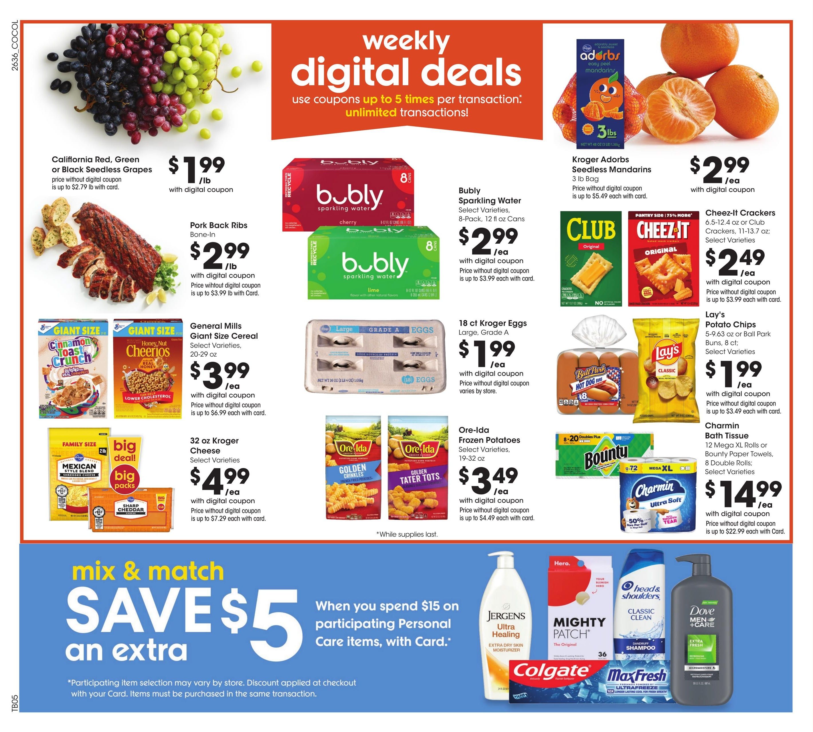 Kroger (Columbus Area, OH) Weekly Ad October 7 - 13, 2026