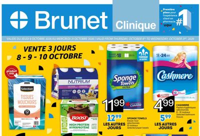 Brunet Clinique Flyer October 8 to 21