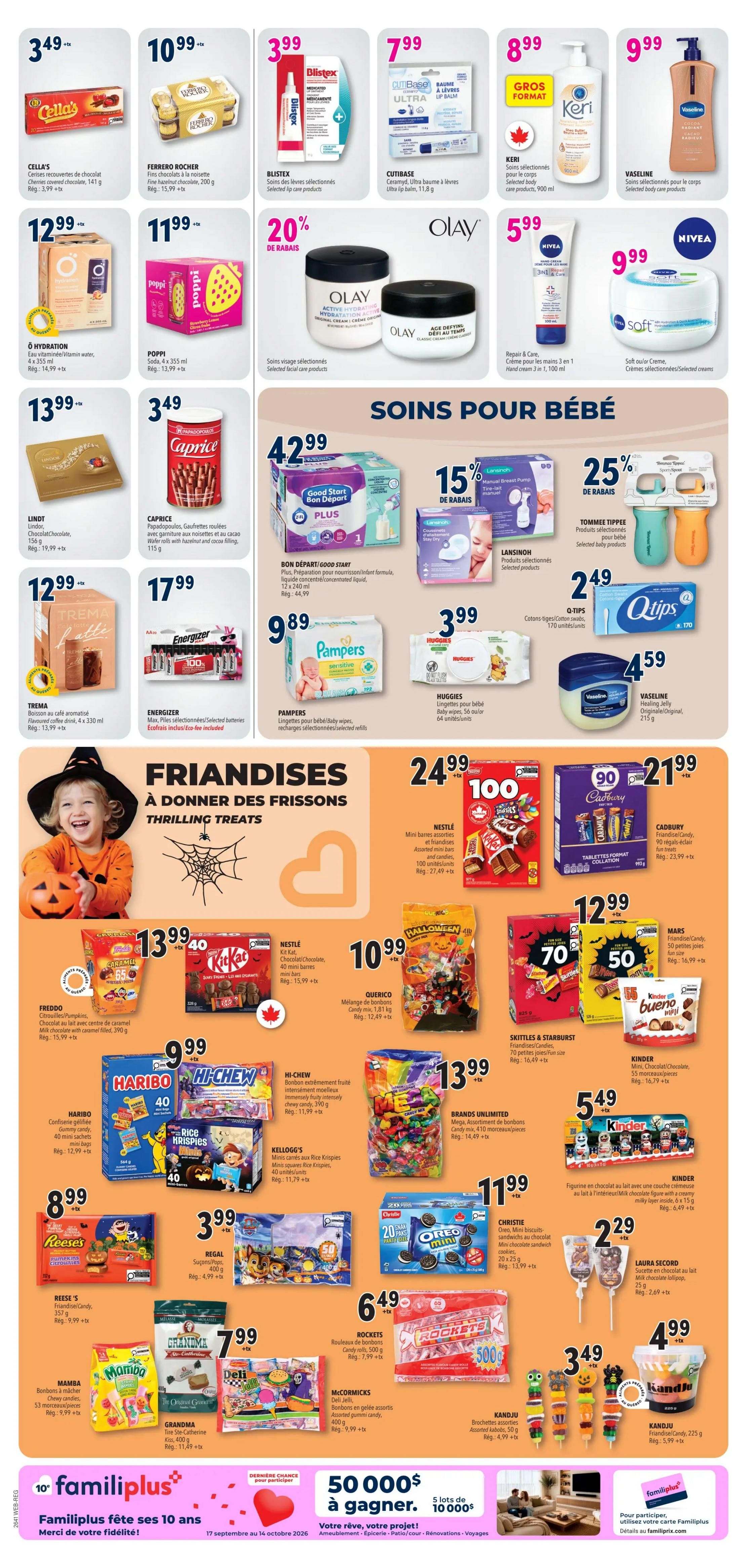 Familiprix Flyer October 8 to 14