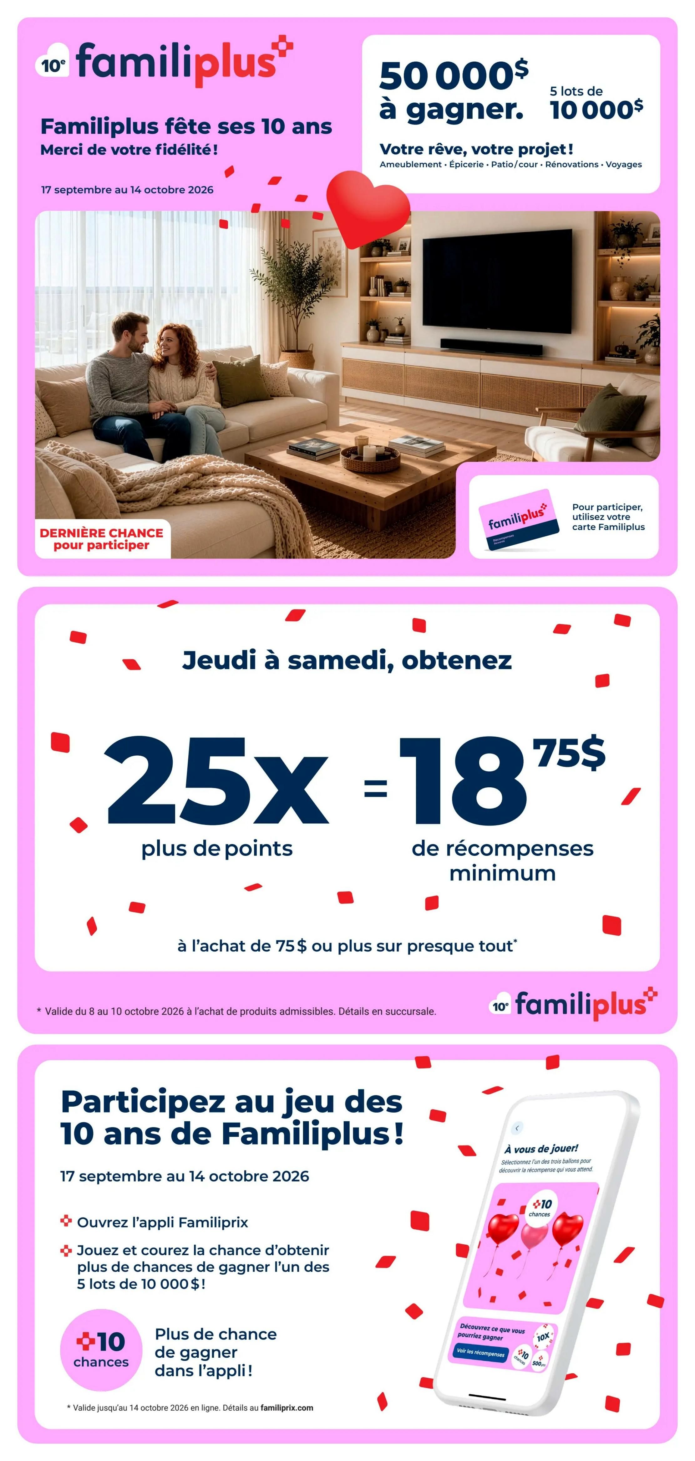 Familiprix Flyer October 8 to 14