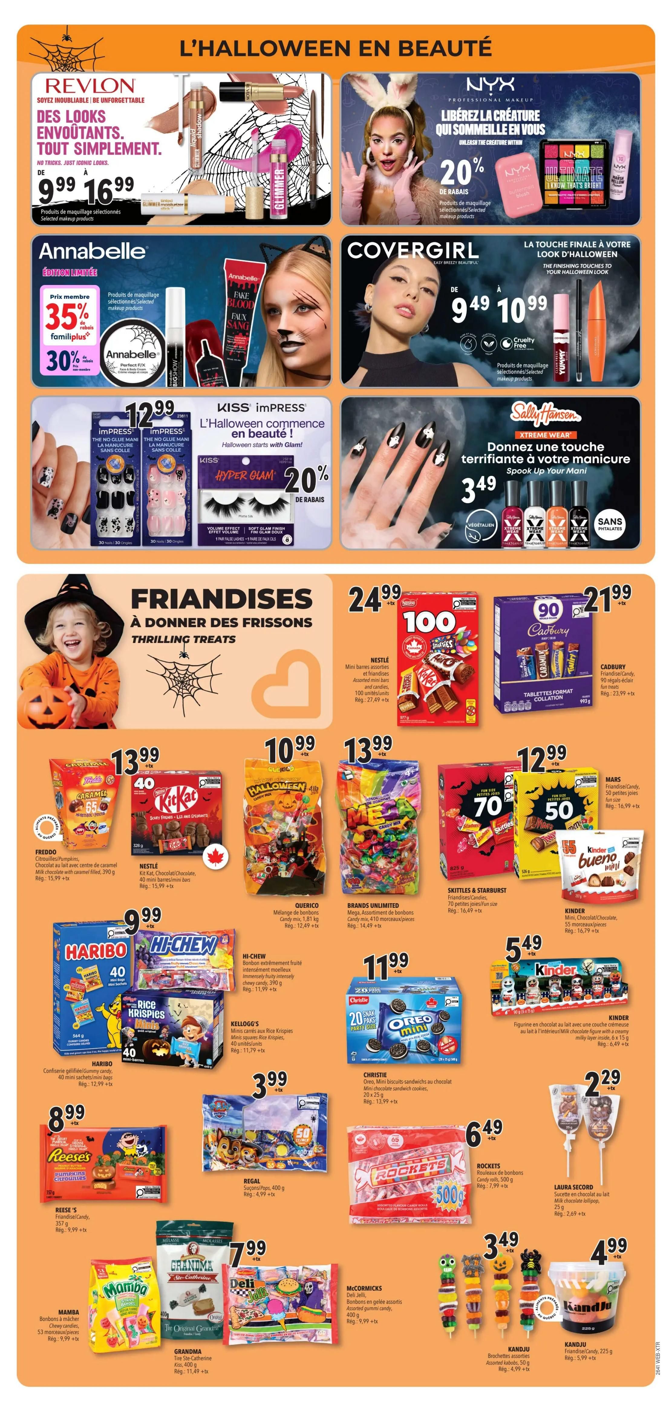 Familiprix Extra Flyer October 8 to 14