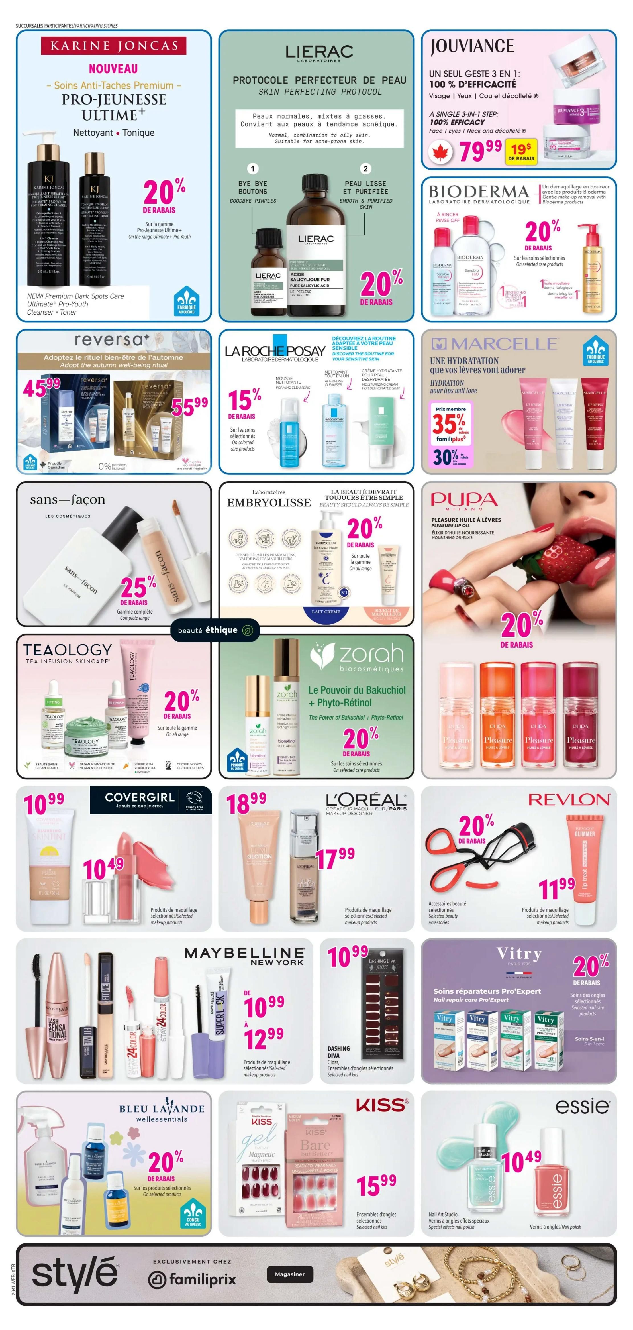 Familiprix Extra Flyer October 8 to 14