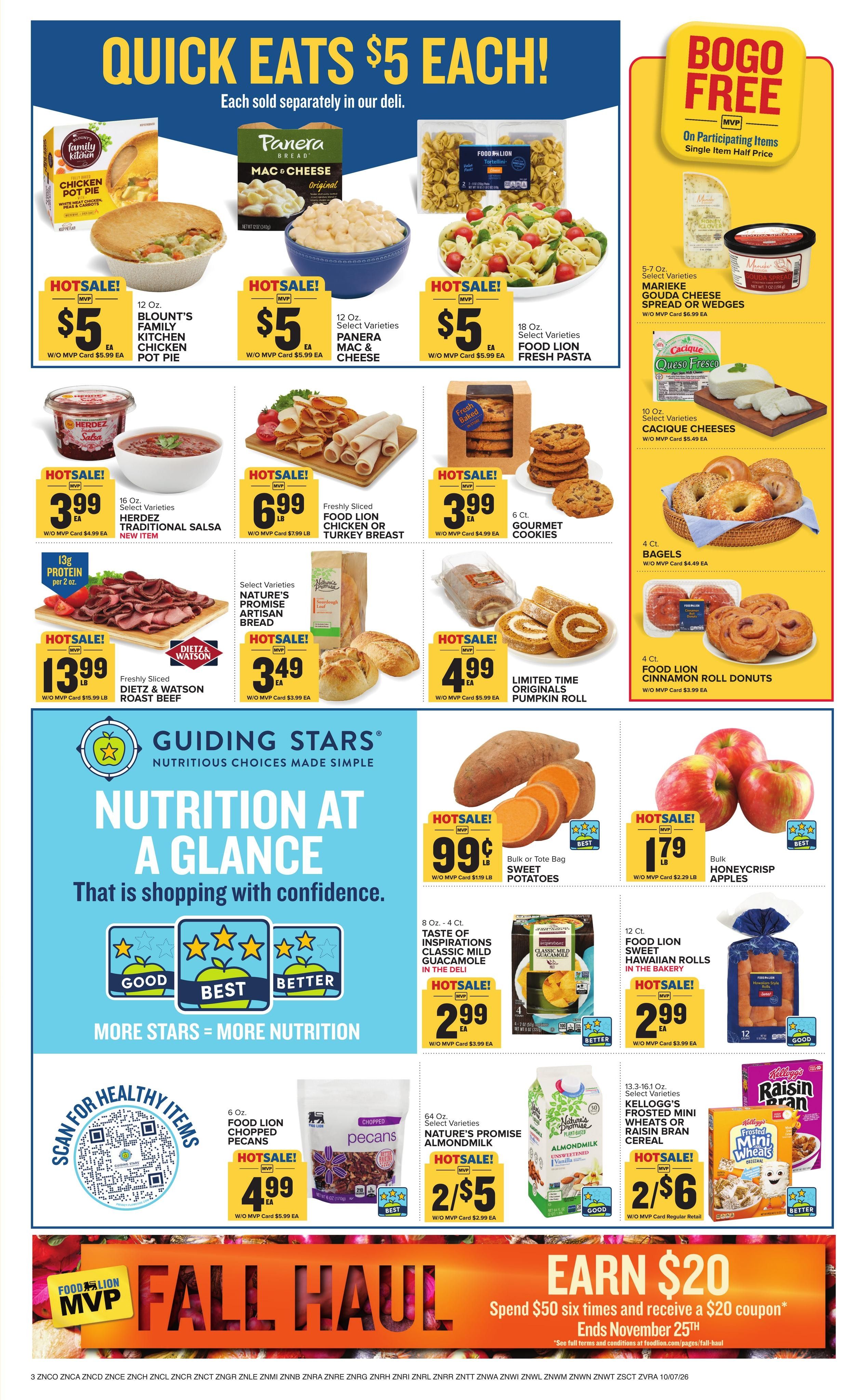 Food Lion (Albemarle Area, NC) Weekly Ad October 7 - 13, 2026
