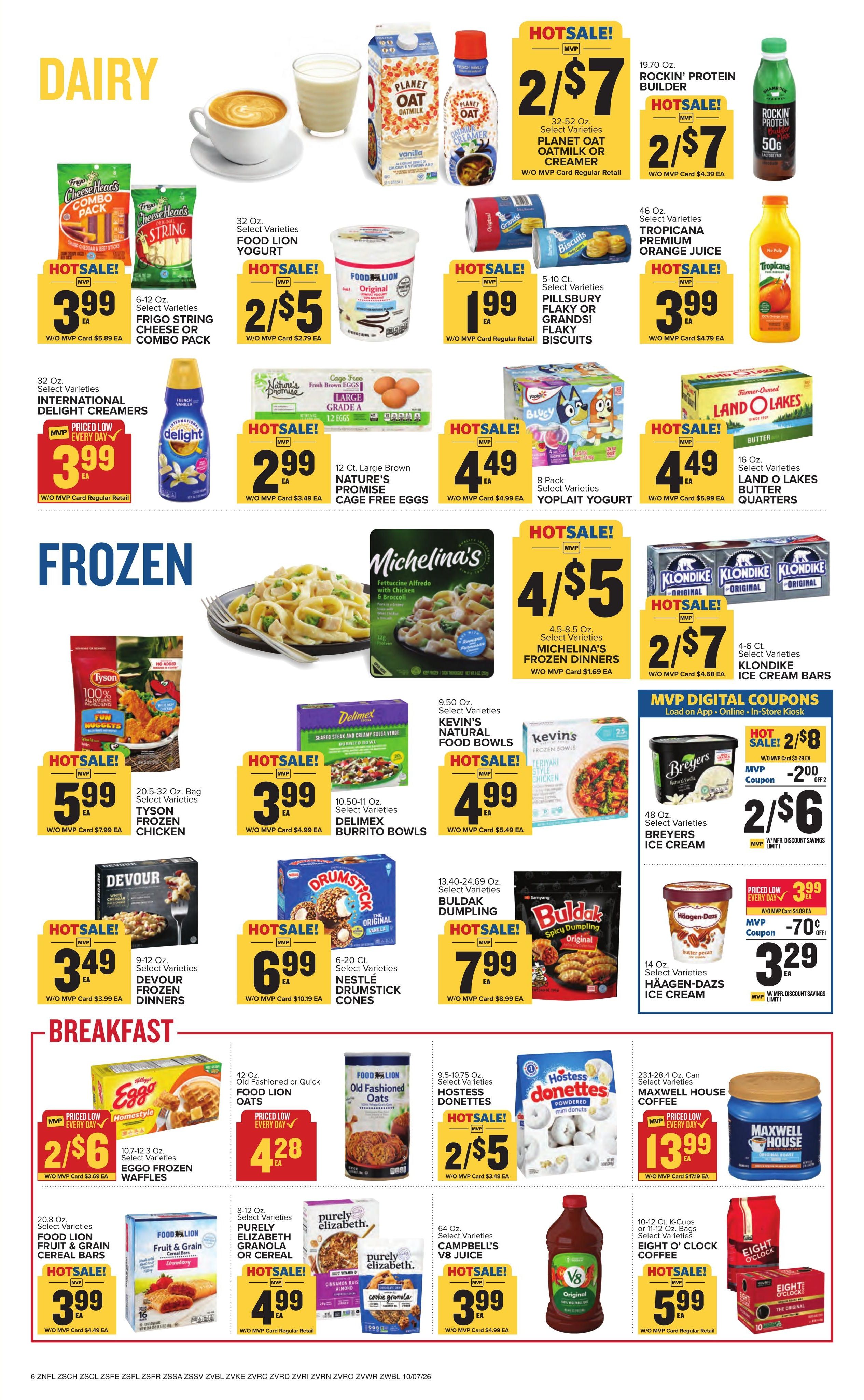 Food Lion (Hot Springs Area, VA) Weekly Ad October 7 - 13, 2026