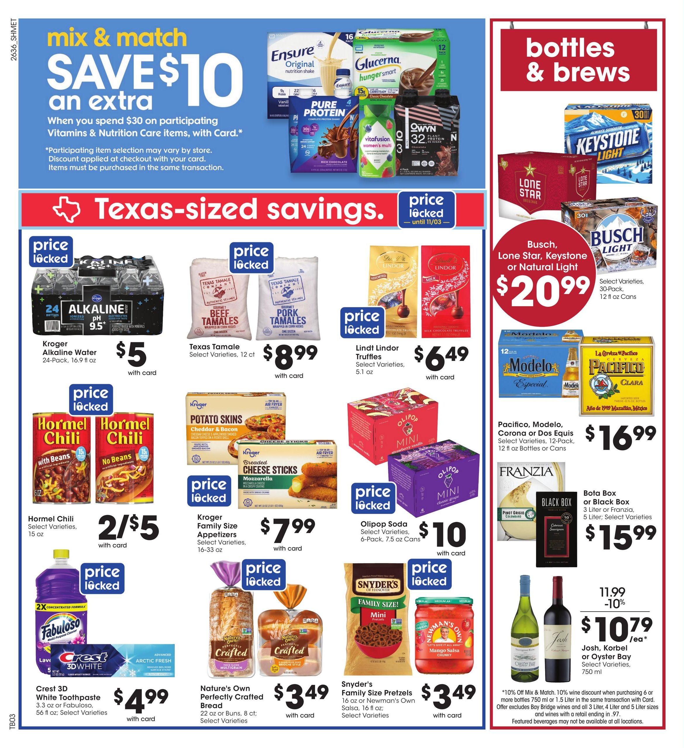 Kroger (Beaumont Area, TX) Weekly Ad October 7 - 13, 2026