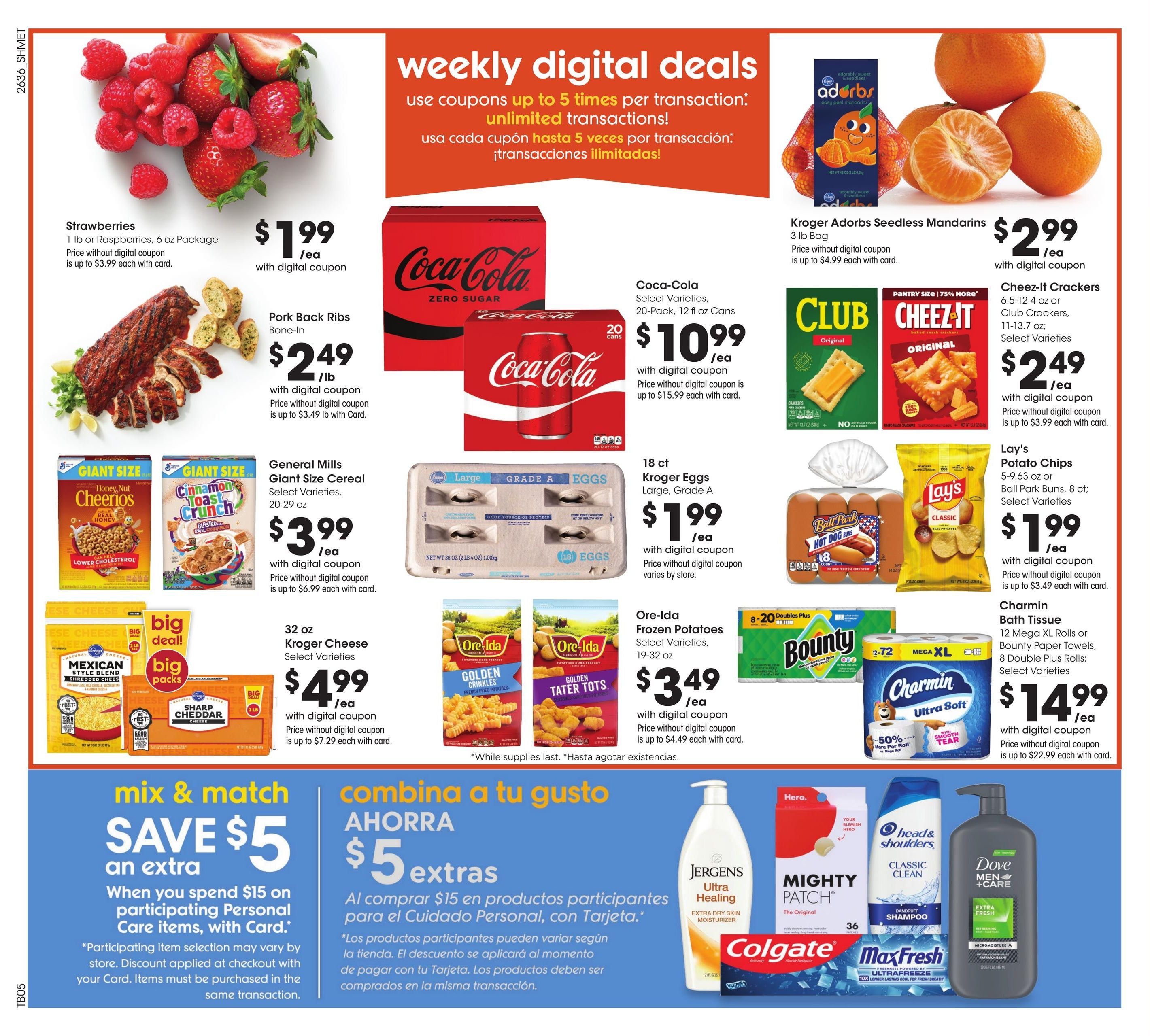 Kroger (Pasadena Area, TX) Weekly Ad October 7 - 13, 2026