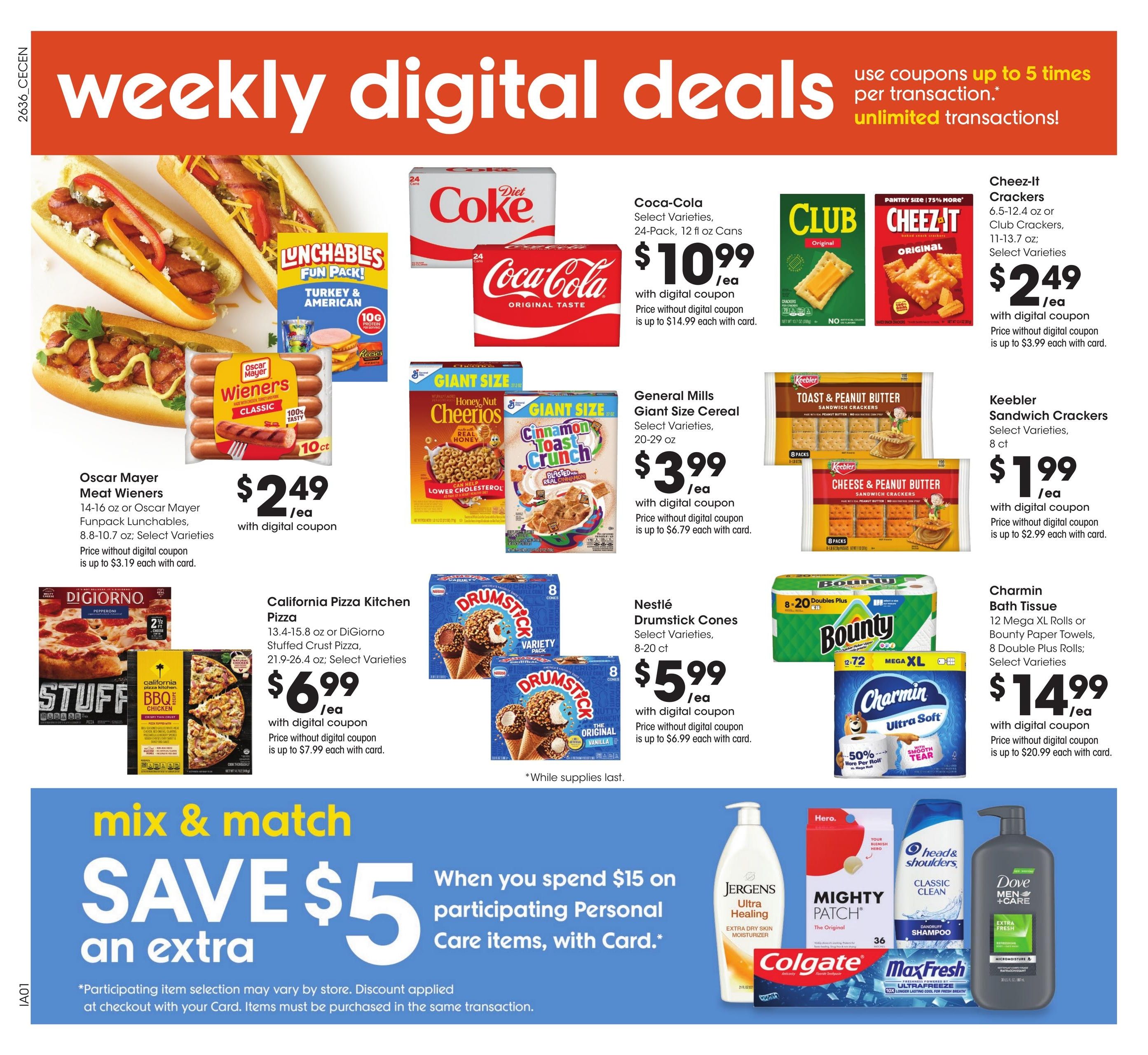 Kroger (Geneseo Area, IL) Weekly Ad October 7 - 13, 2026