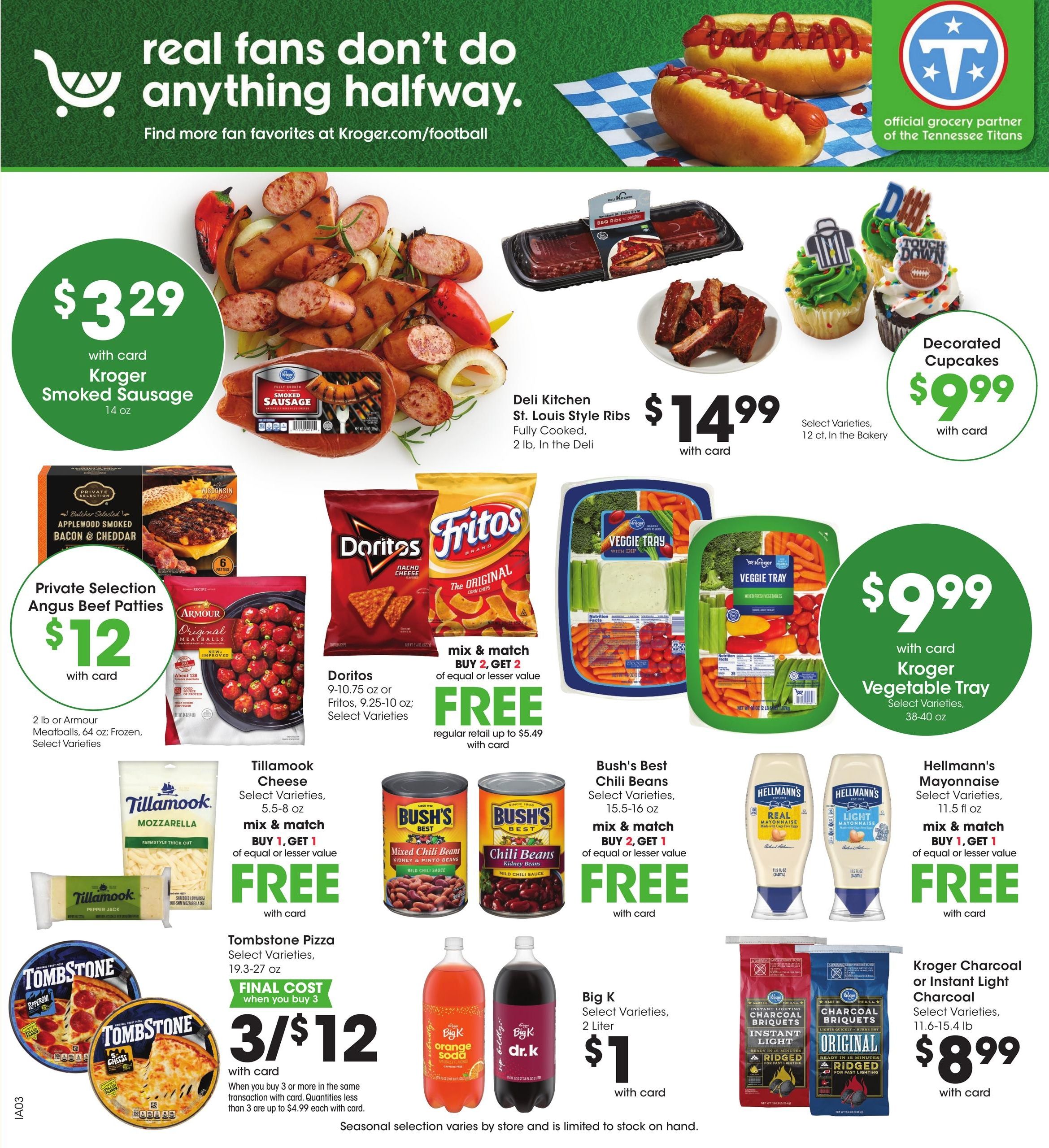 Kroger (Murfreesboro Area, TN) Weekly Ad October 7 - 13, 2026