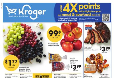 Kroger (Dobbin Area, TX) Weekly Ad October 7 - 13, 2026
