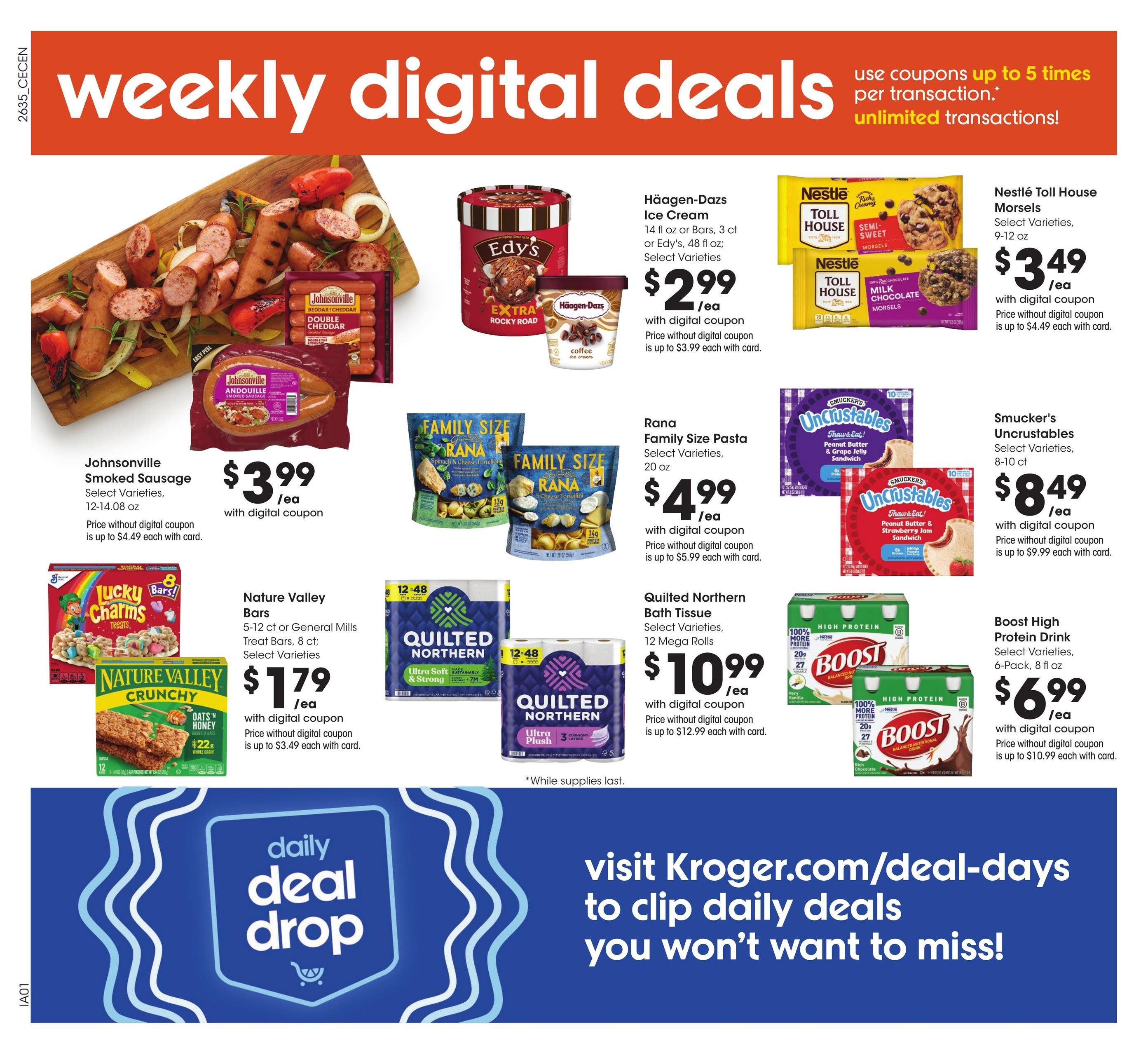 Kroger (Fort Wayne Area, IN) Weekly Ad September 30 - October 6, 2026
