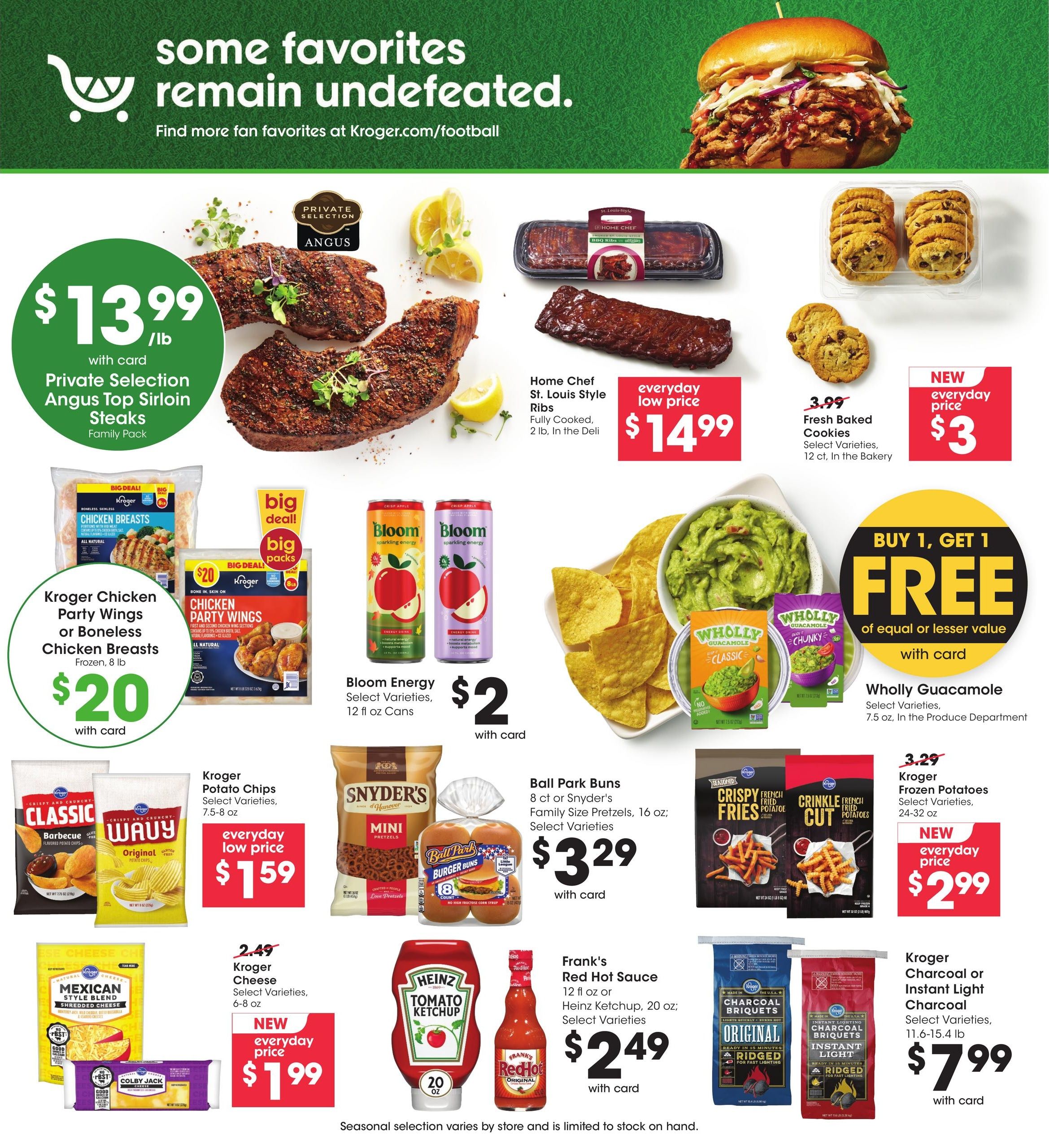 Kroger (Fort Wayne Area, IN) Weekly Ad September 30 - October 6, 2026