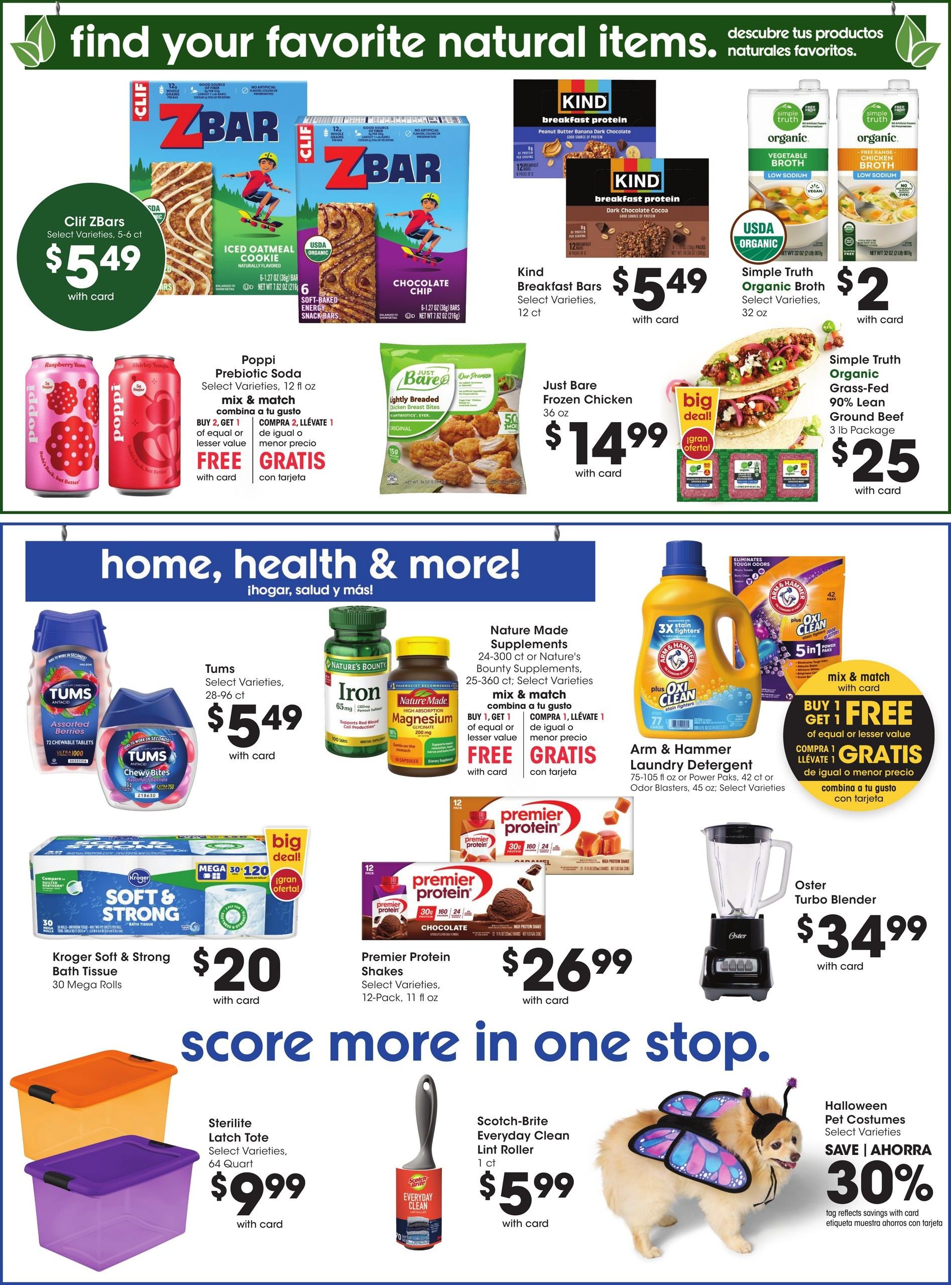 Kroger (Bedias Area, TX) Weekly Ad October 7 - 13, 2026