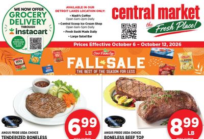 Central Market Weekly Ad October 6 - 12, 2026