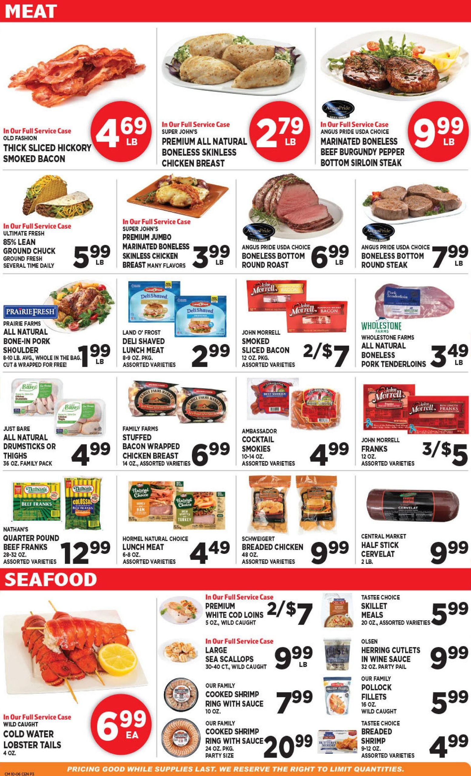 Central Market Weekly Ad October 6 - 12, 2026