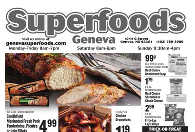 Geneva Super Foods Weekly Ad October 6 - 12, 2026