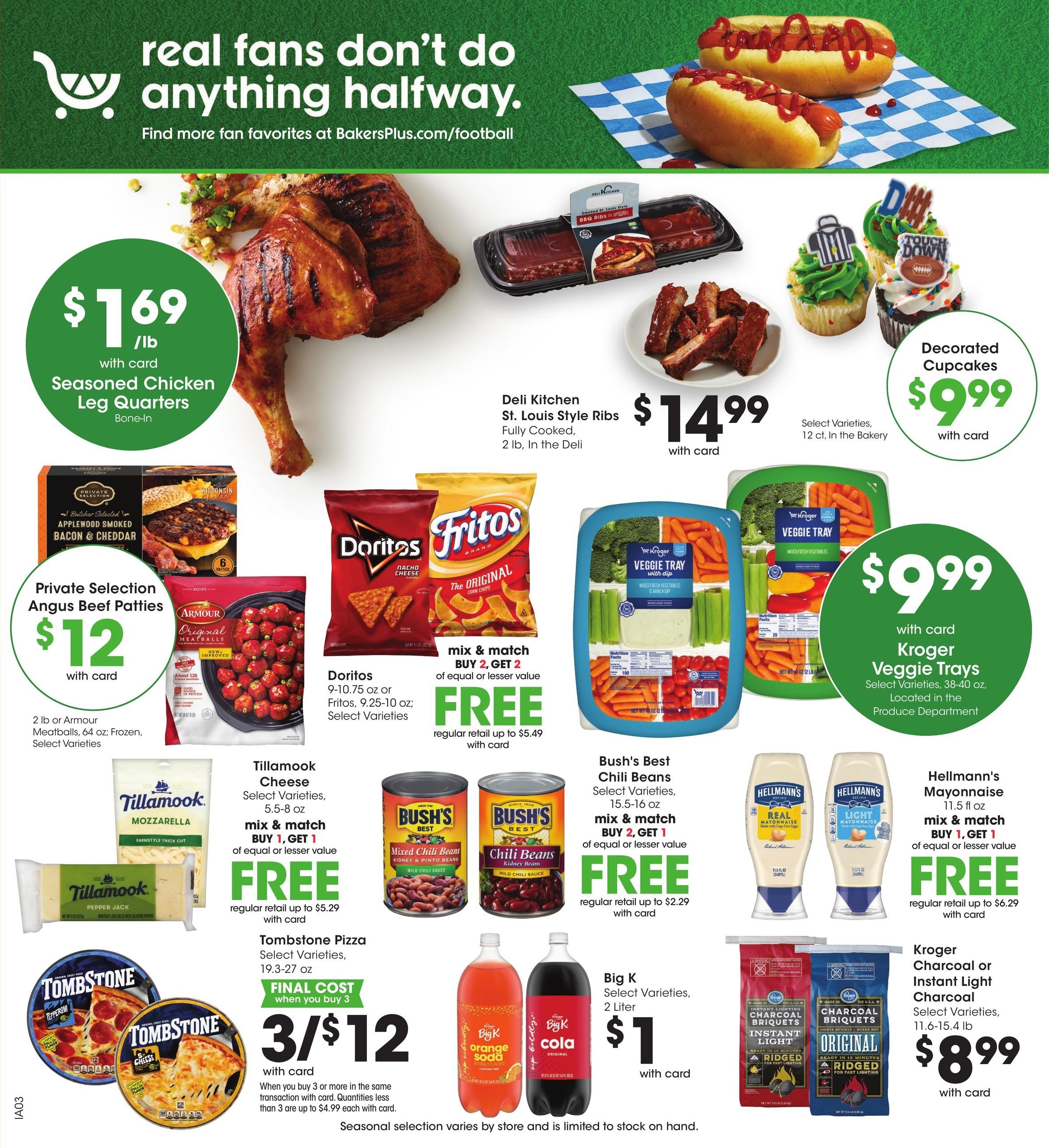 Baker's (Council Bluffs Area, IA) Weekly Ad October 7 - 13, 2026