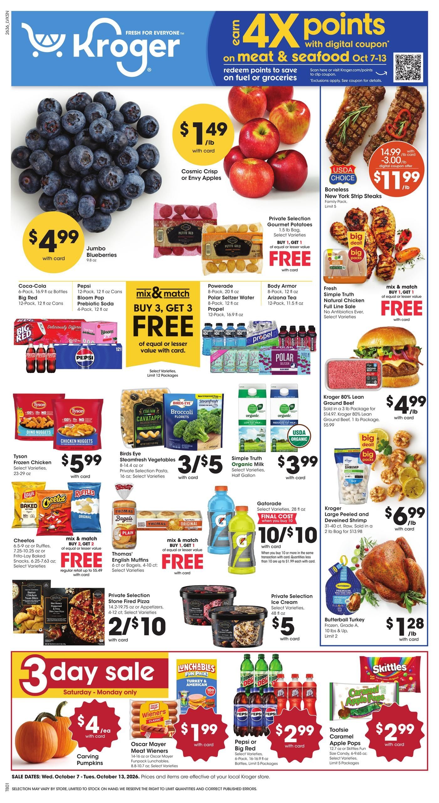 Kroger (Campton Area, KY) Weekly Ad October 7 - 13, 2026