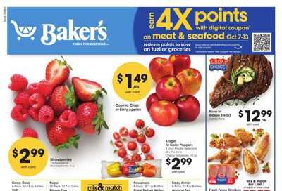Baker's (Omaha-West Point Area, NE) Weekly Ad October 7 - 13, 2026