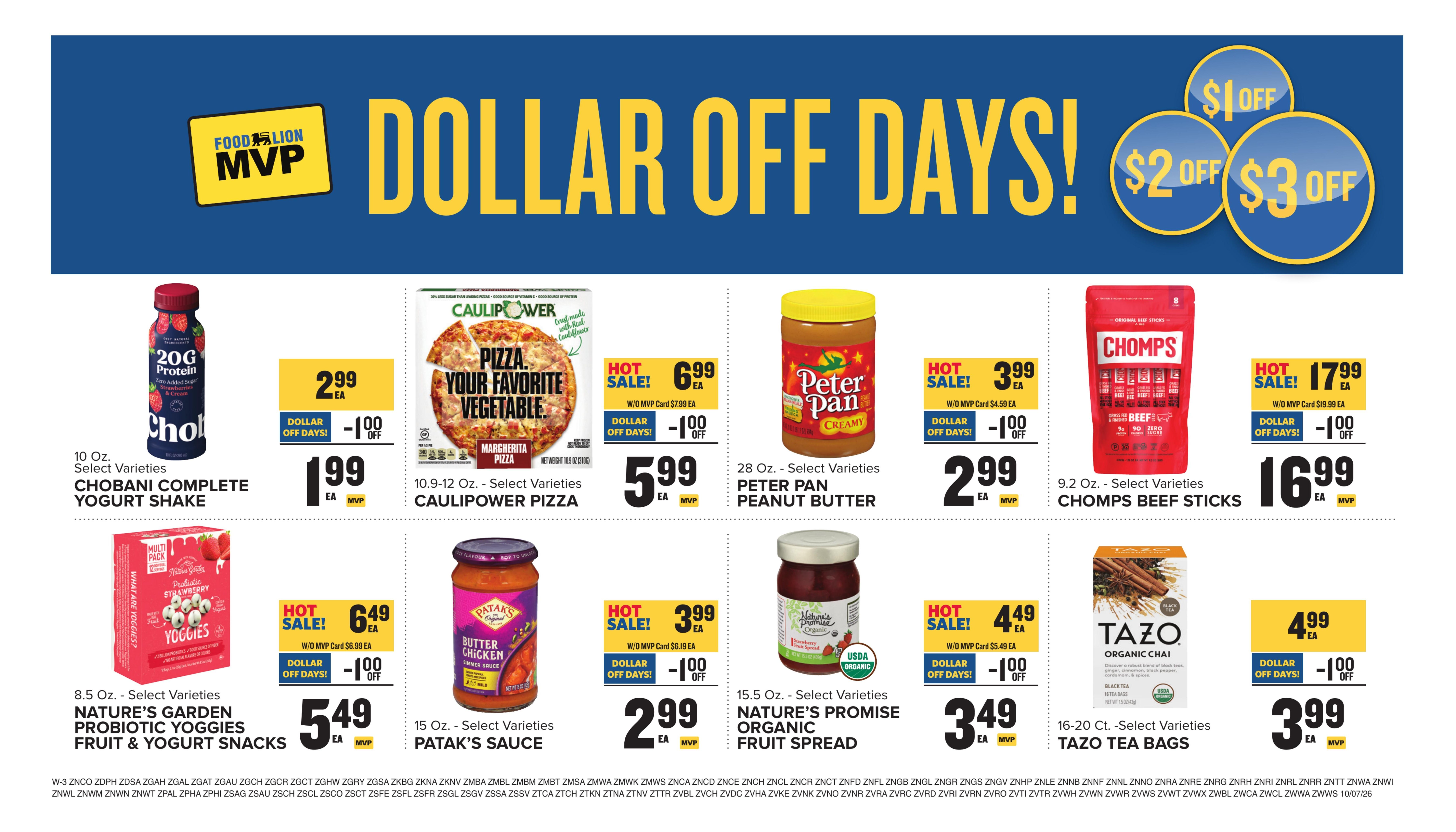 Food Lion (Baker Area, WV) Weekly Ad October 7 - 13, 2026