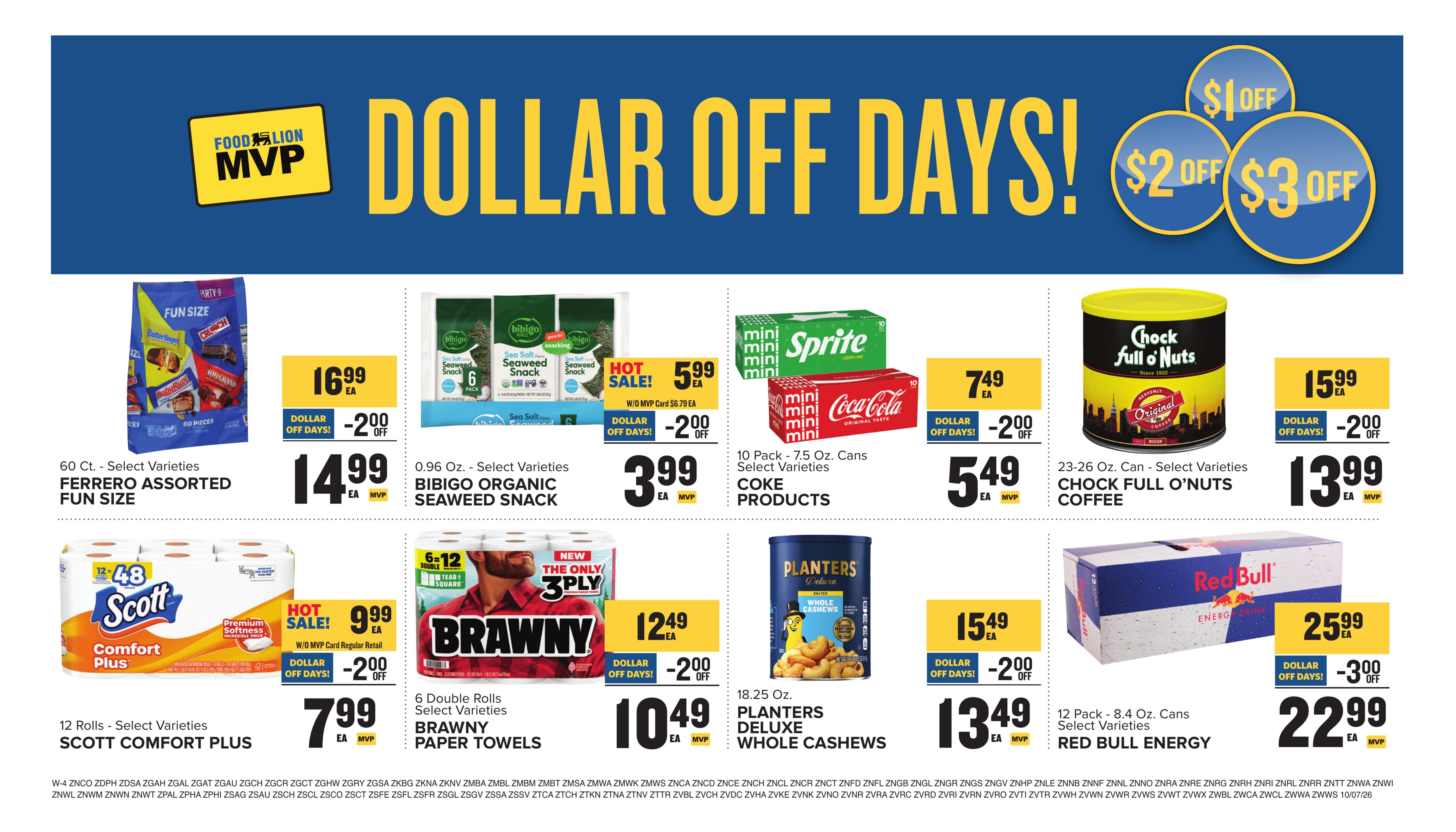 Food Lion (Bridgewater Area, VA) Weekly Ad October 7 - 13, 2026