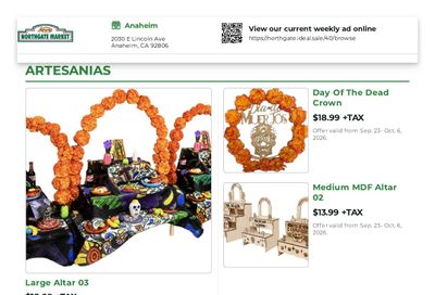 Northgate Market Weekly Ad September 23 - October 6, 2026