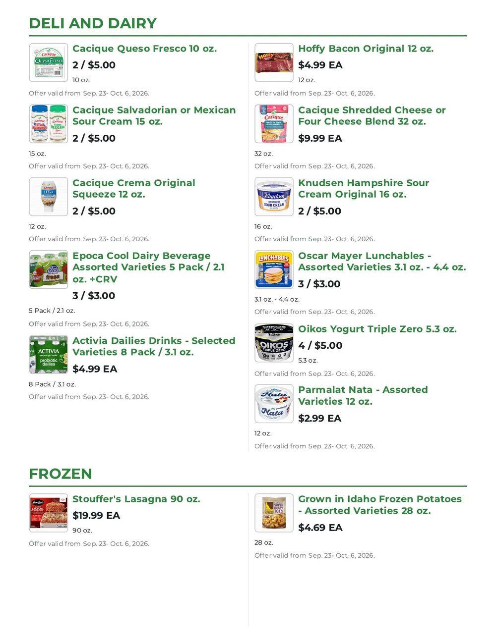 Northgate Market Weekly Ad September 23 - October 6, 2026