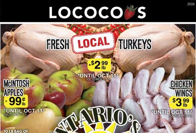 Lococo's Flyer October 7 to 11