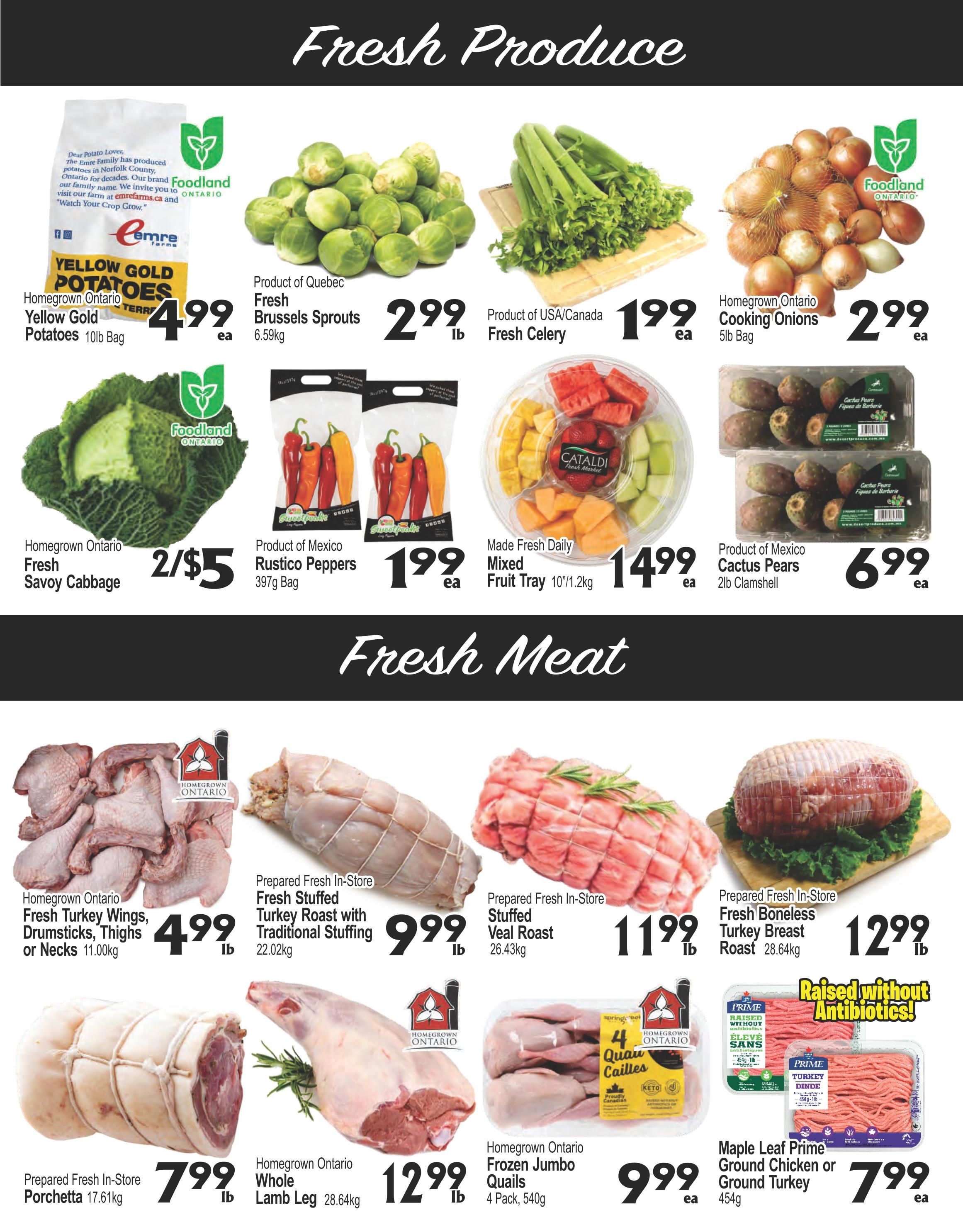 Cataldi Fresh Market Flyer October 7 to 13